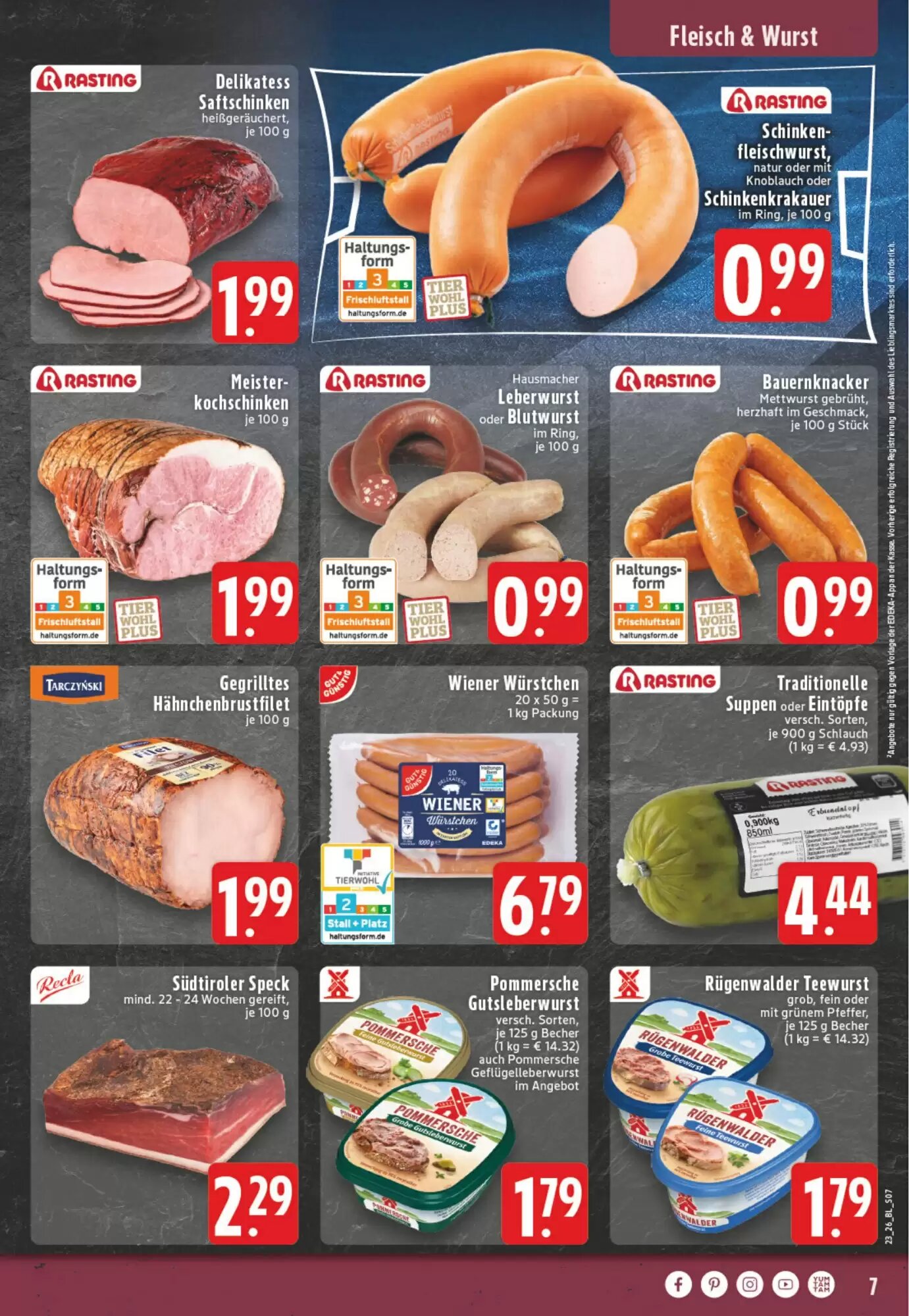 EDEKA Vogl Prospekt (ab 01.06.2026) zum Blättern - Seite 7
