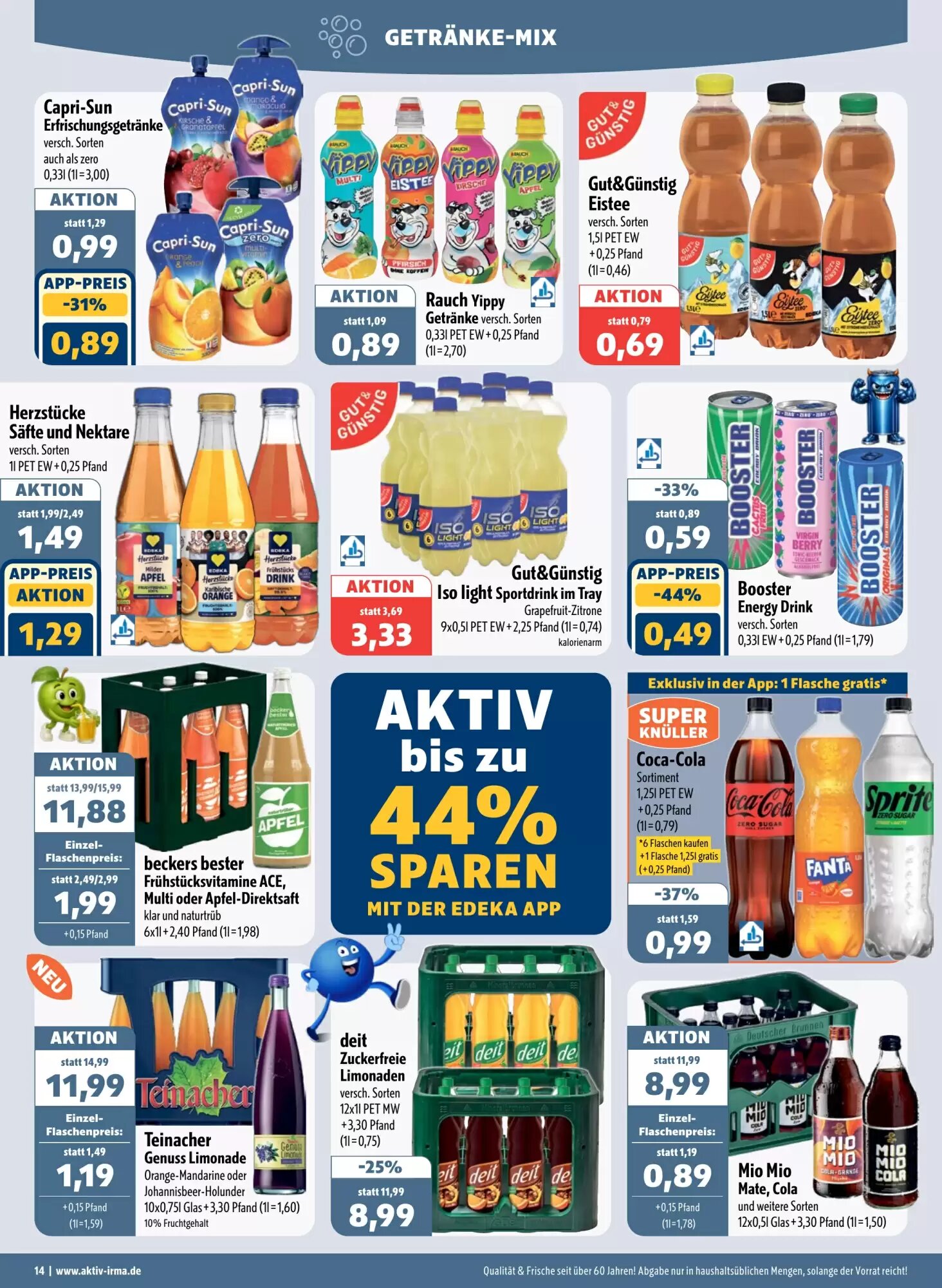 Aktiv Irma Prospekt (ab 01.06.2026) zum Blättern - Seite 14