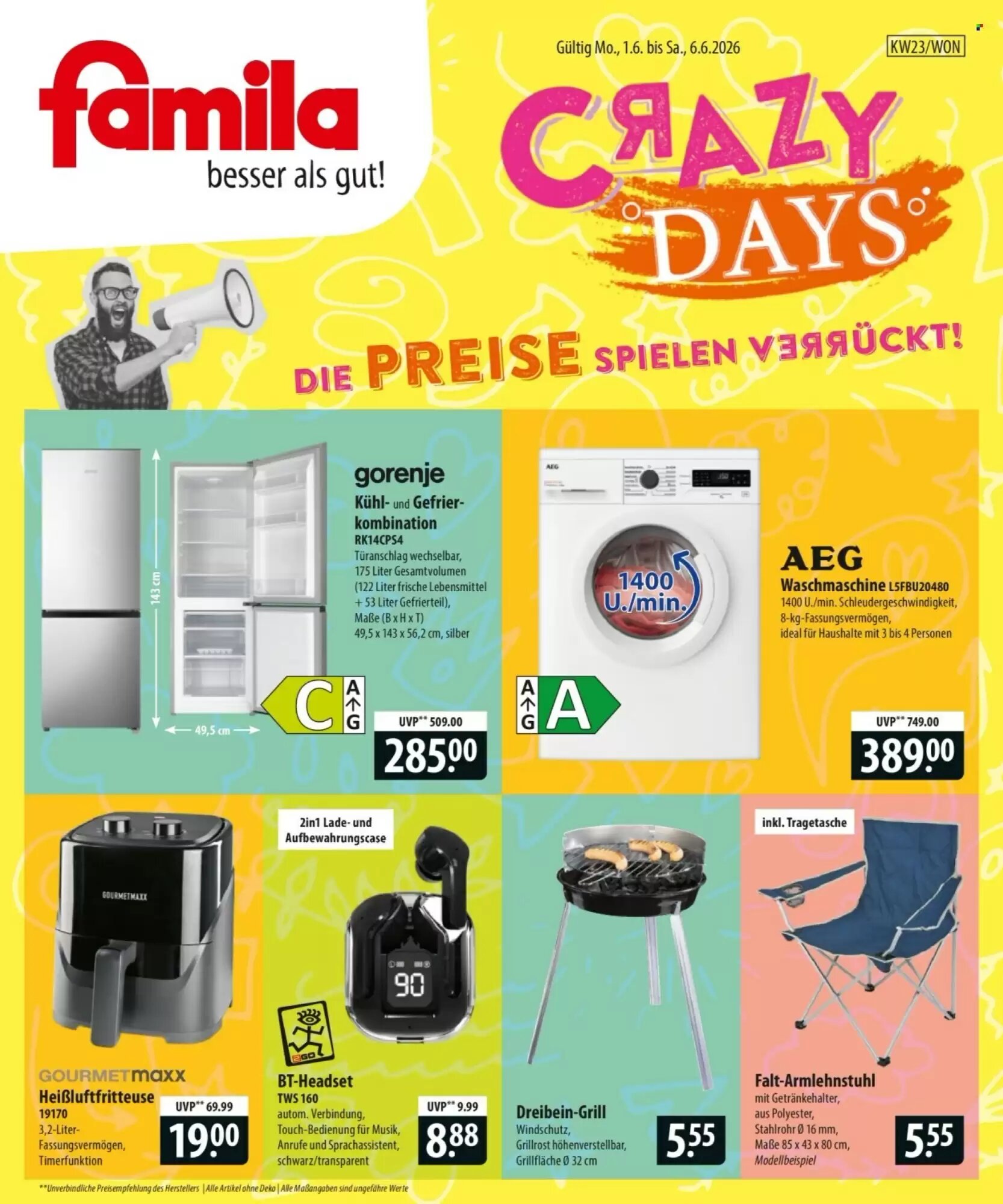 Famila Nord Ost Prospekt (ab 01.06.2026) zum Blättern - Seite 1
