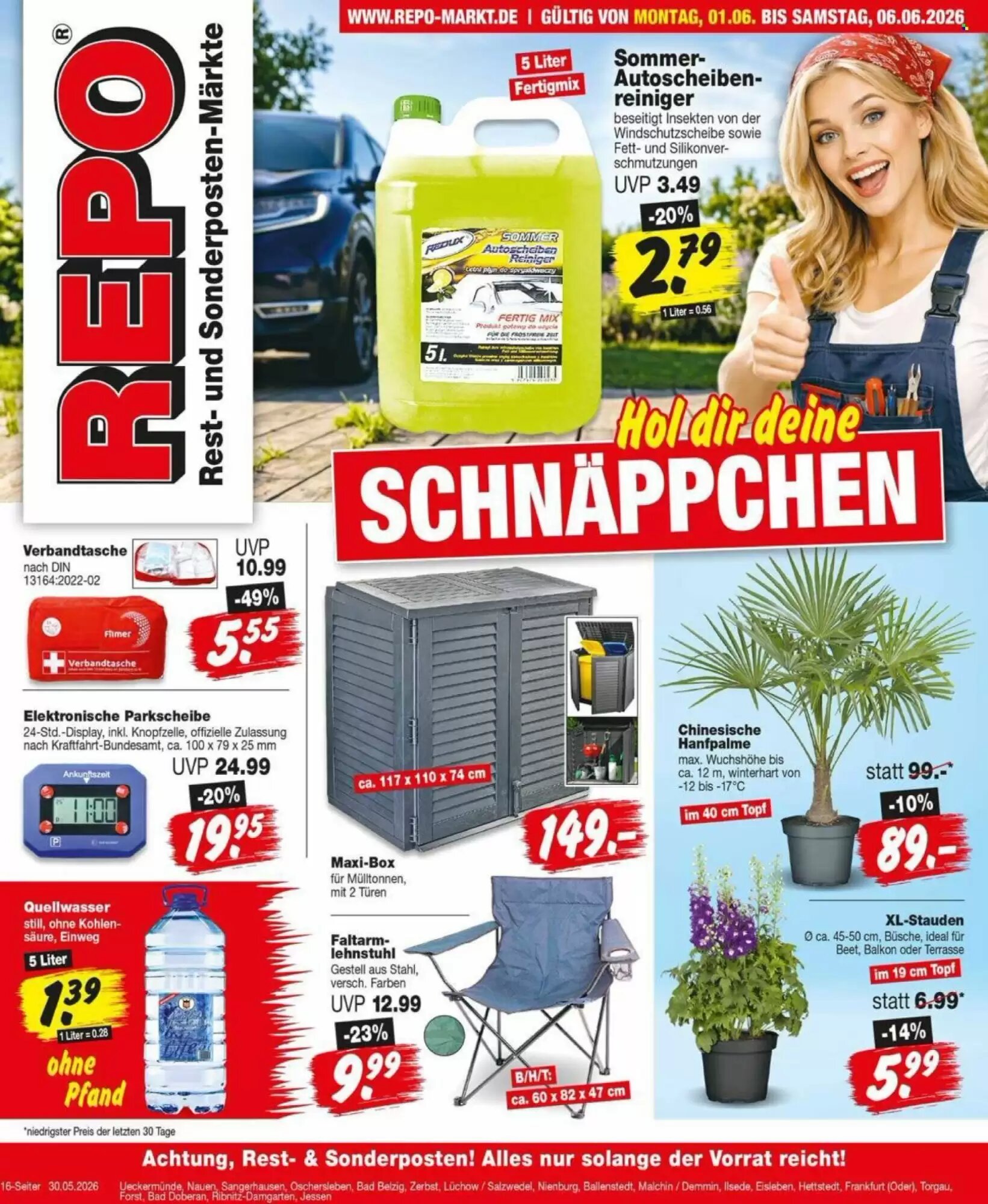 Repo Markt Prospekt (ab 01.06.2026) zum Blättern - Seite 1
