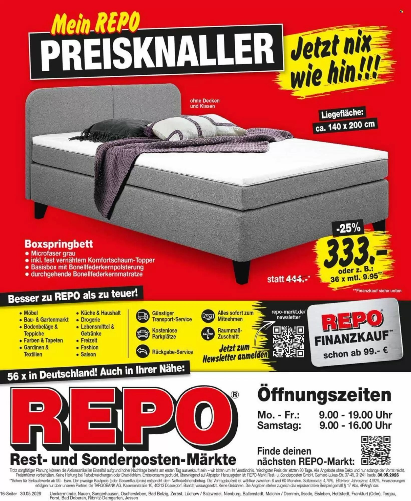 Repo Markt Prospekt (ab 01.06.2026) zum Blättern - Seite 16