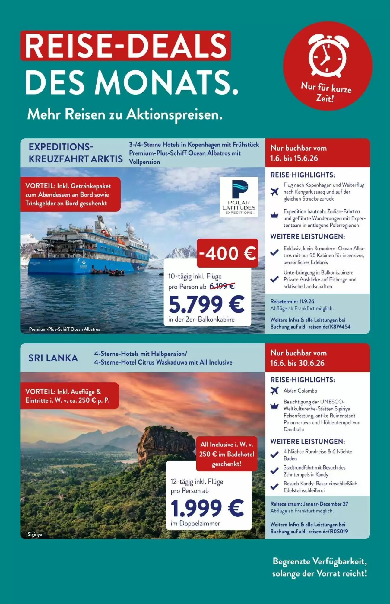 Aldi Süd Reisen Prospekt (ab 01.06.2026) zum Blättern - Seite 3