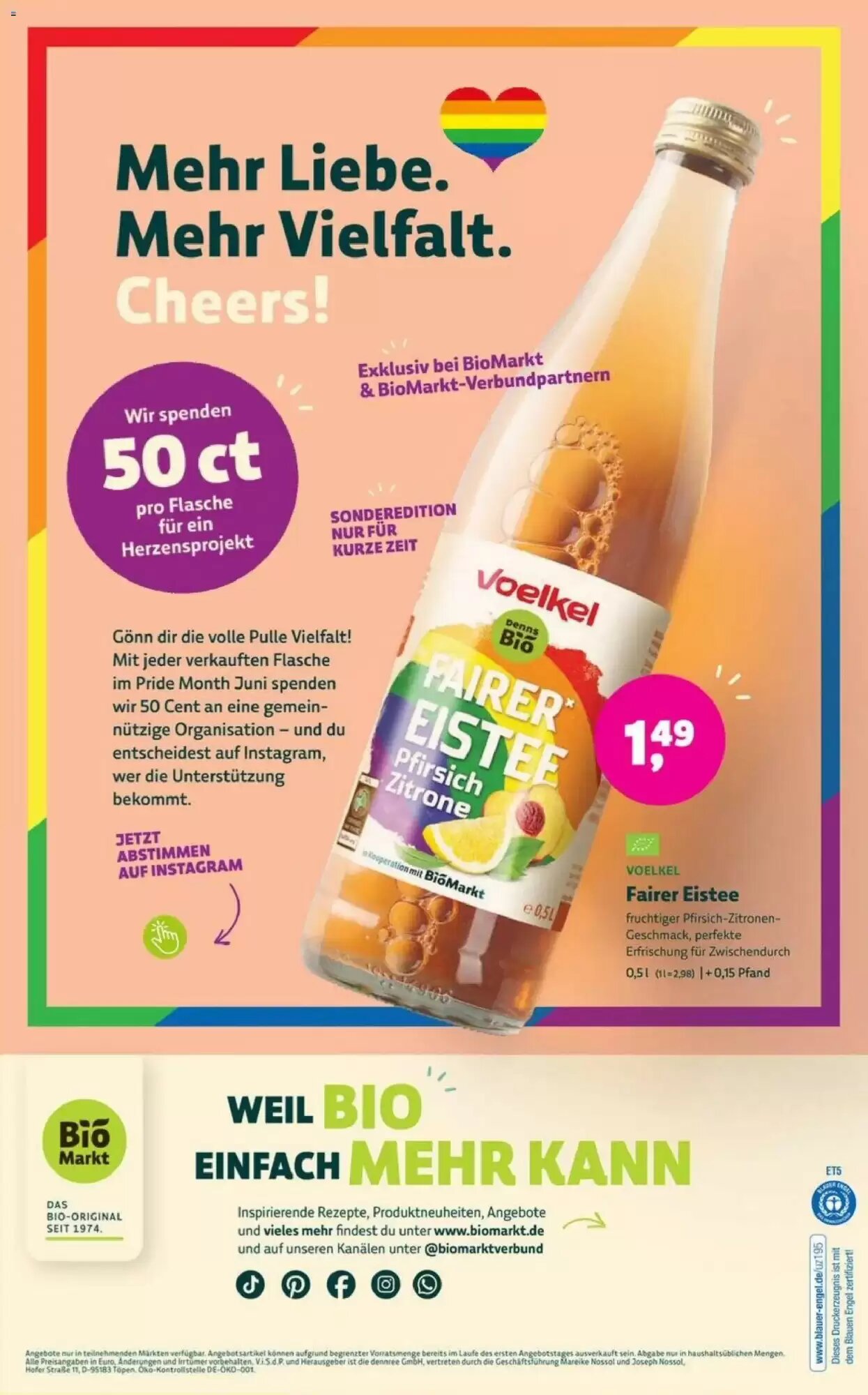 Denns BioMarkt Prospekt (ab 03.06.2026) zum Blättern - Seite 18