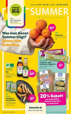 Denns BioMarkt Prospekt (ab 03.06.2026) zum Blättern