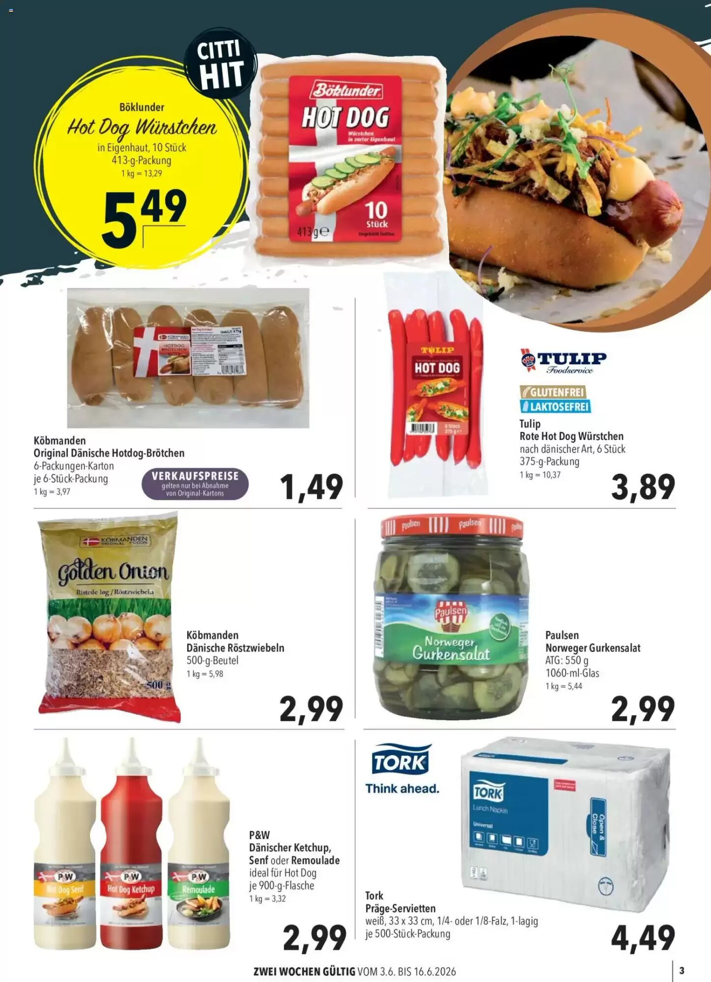CITTI Markt Prospekt (ab 03.06.2026) zum Blättern - Seite 3