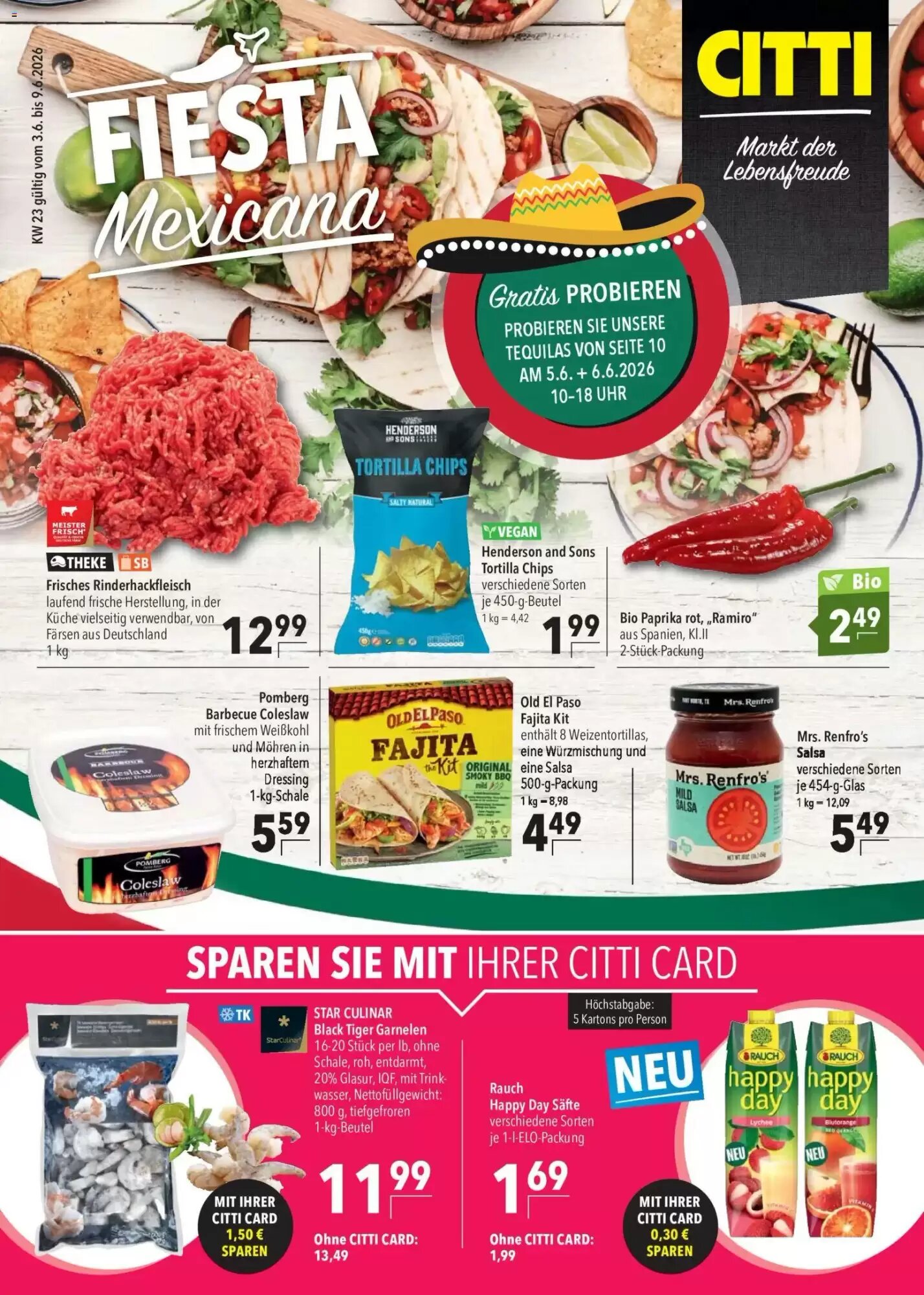 CITTI Markt Prospekt (ab 03.06.2026) zum Blättern - Seite 1