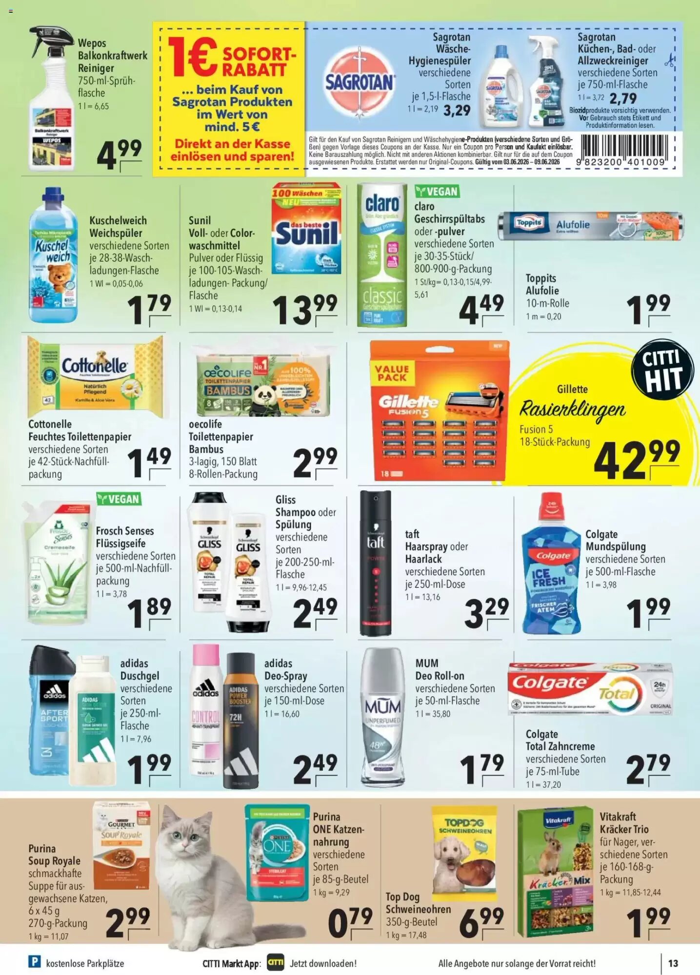 CITTI Markt Prospekt (ab 03.06.2026) zum Blättern - Seite 15