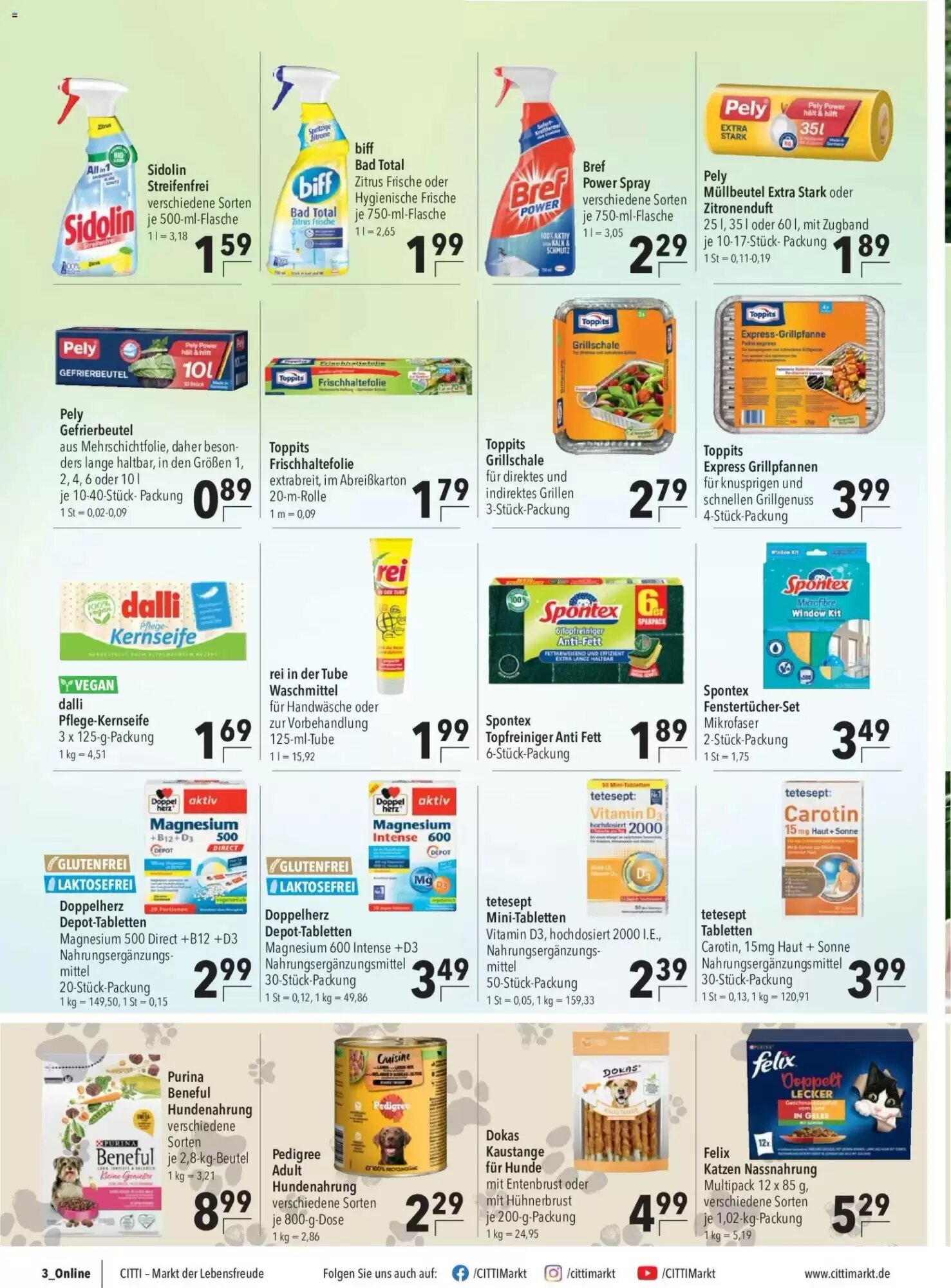CITTI Markt Prospekt (ab 03.06.2026) zum Blättern - Seite 16