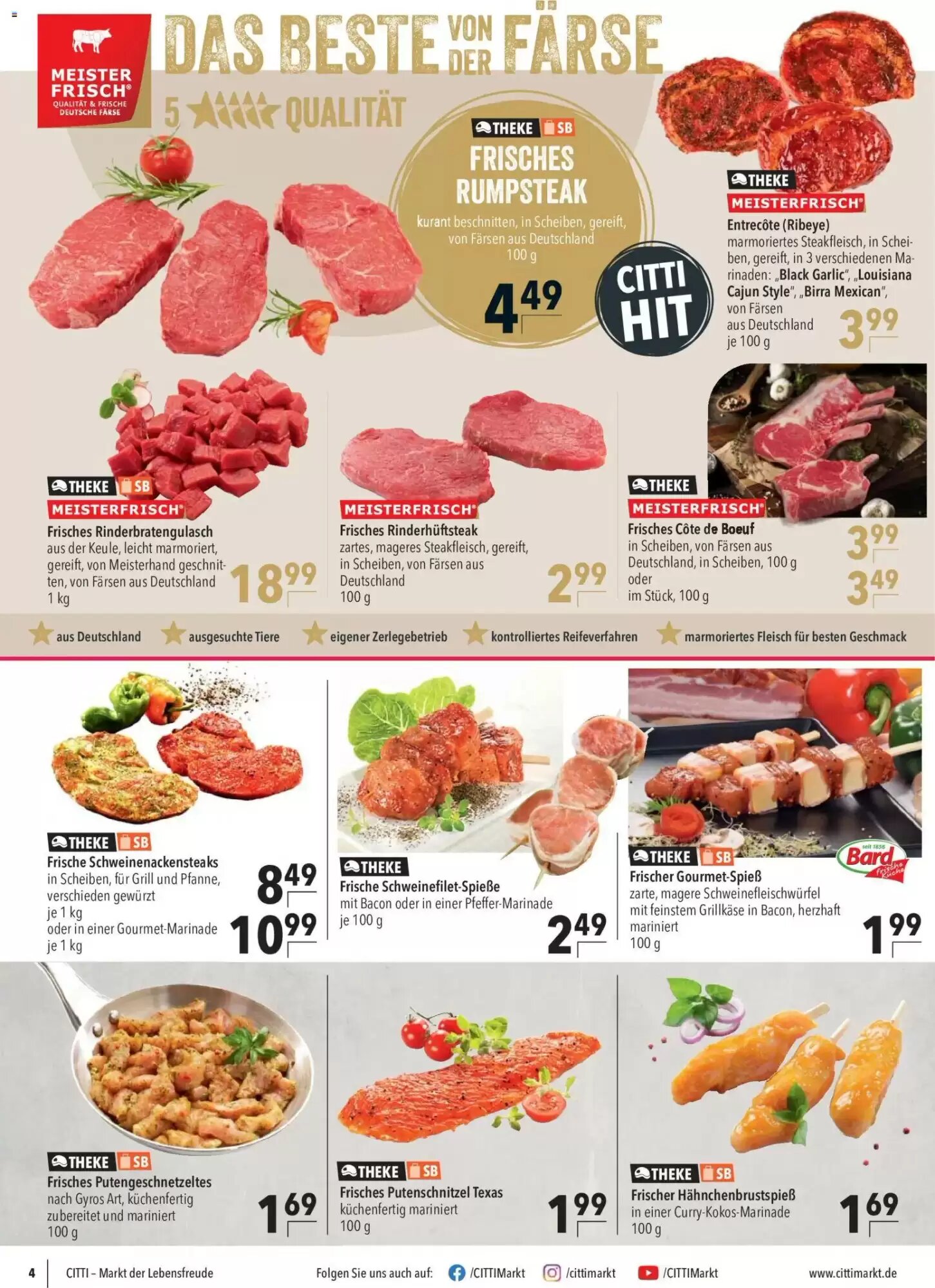 CITTI Markt Prospekt (ab 03.06.2026) zum Blättern - Seite 4