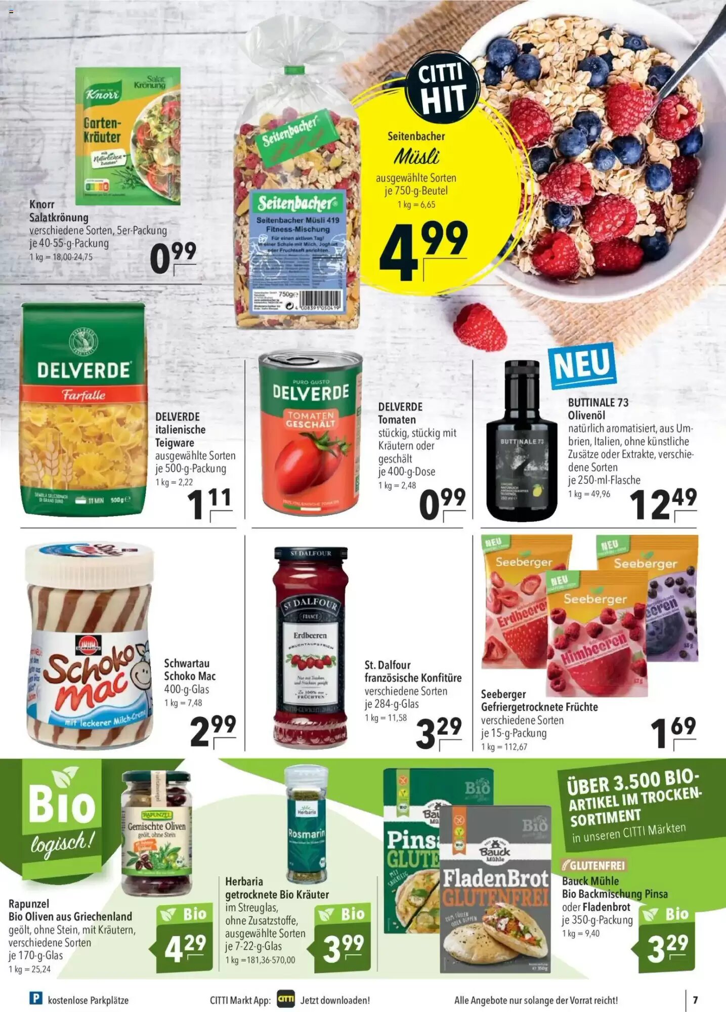 CITTI Markt Prospekt (ab 03.06.2026) zum Blättern - Seite 7