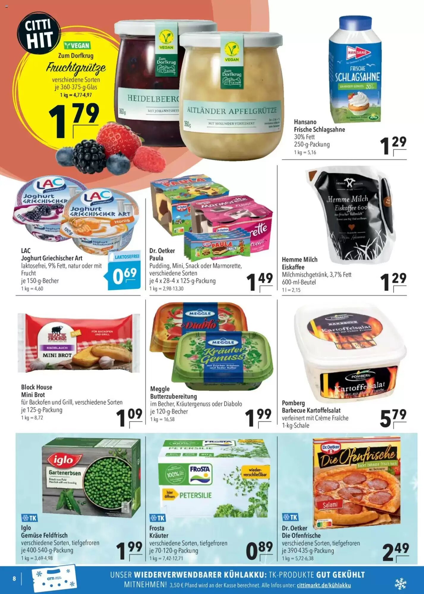 CITTI Markt Prospekt (ab 03.06.2026) zum Blättern - Seite 8