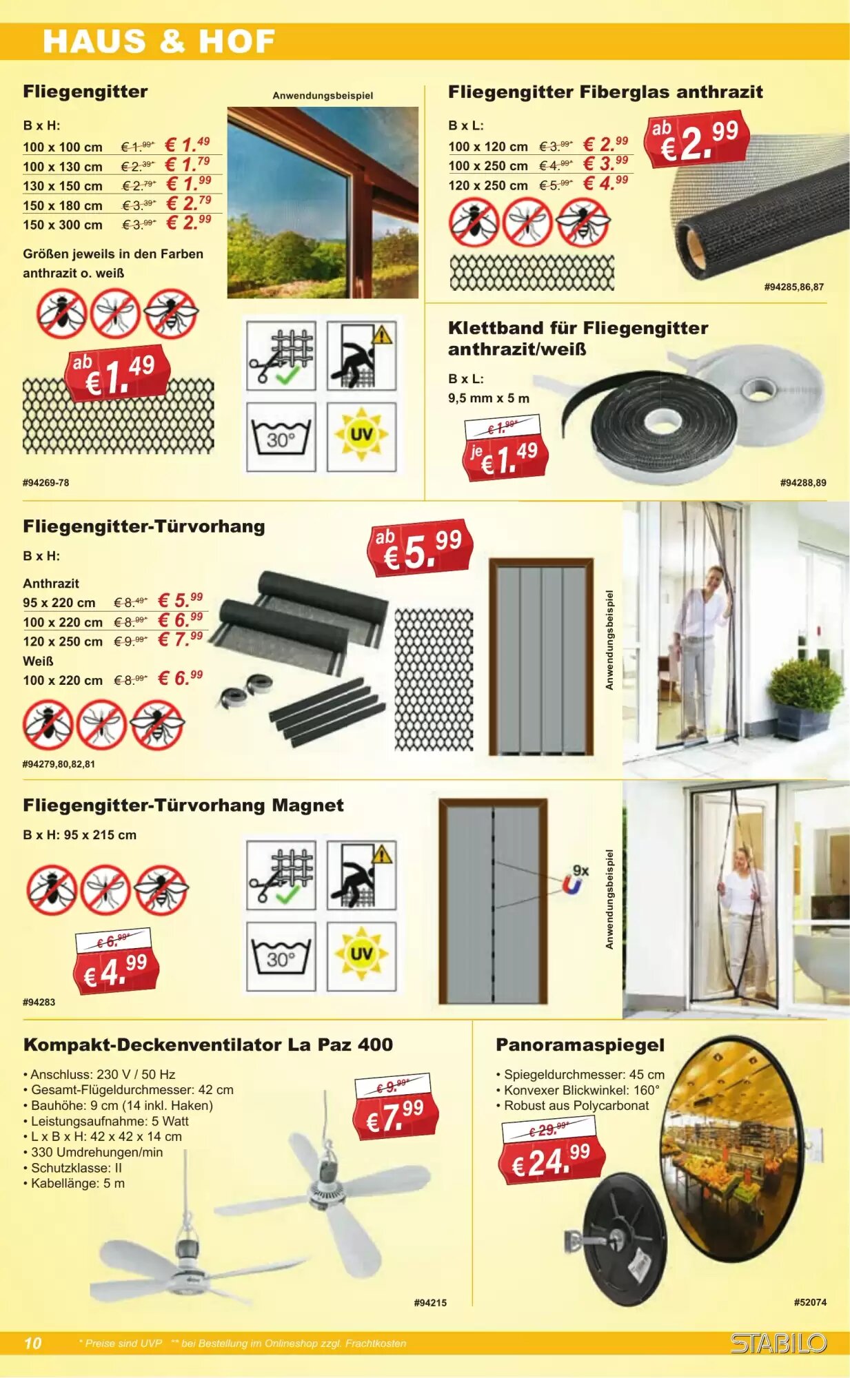 Stabilo Fachmarkt Prospekt (ab 03.06.2026) zum Blättern - Seite 10