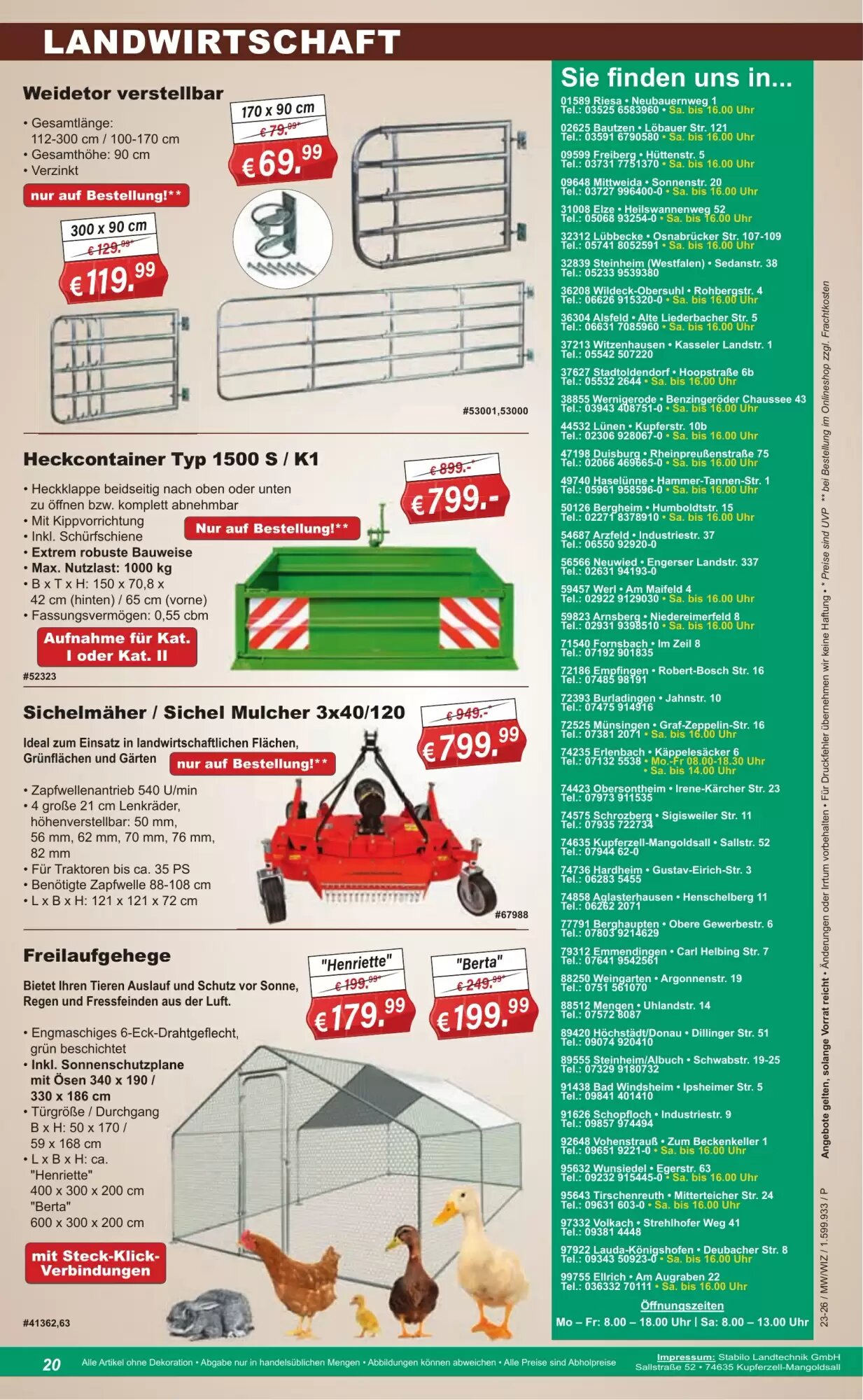 Stabilo Fachmarkt Prospekt (ab 03.06.2026) zum Blättern - Seite 20