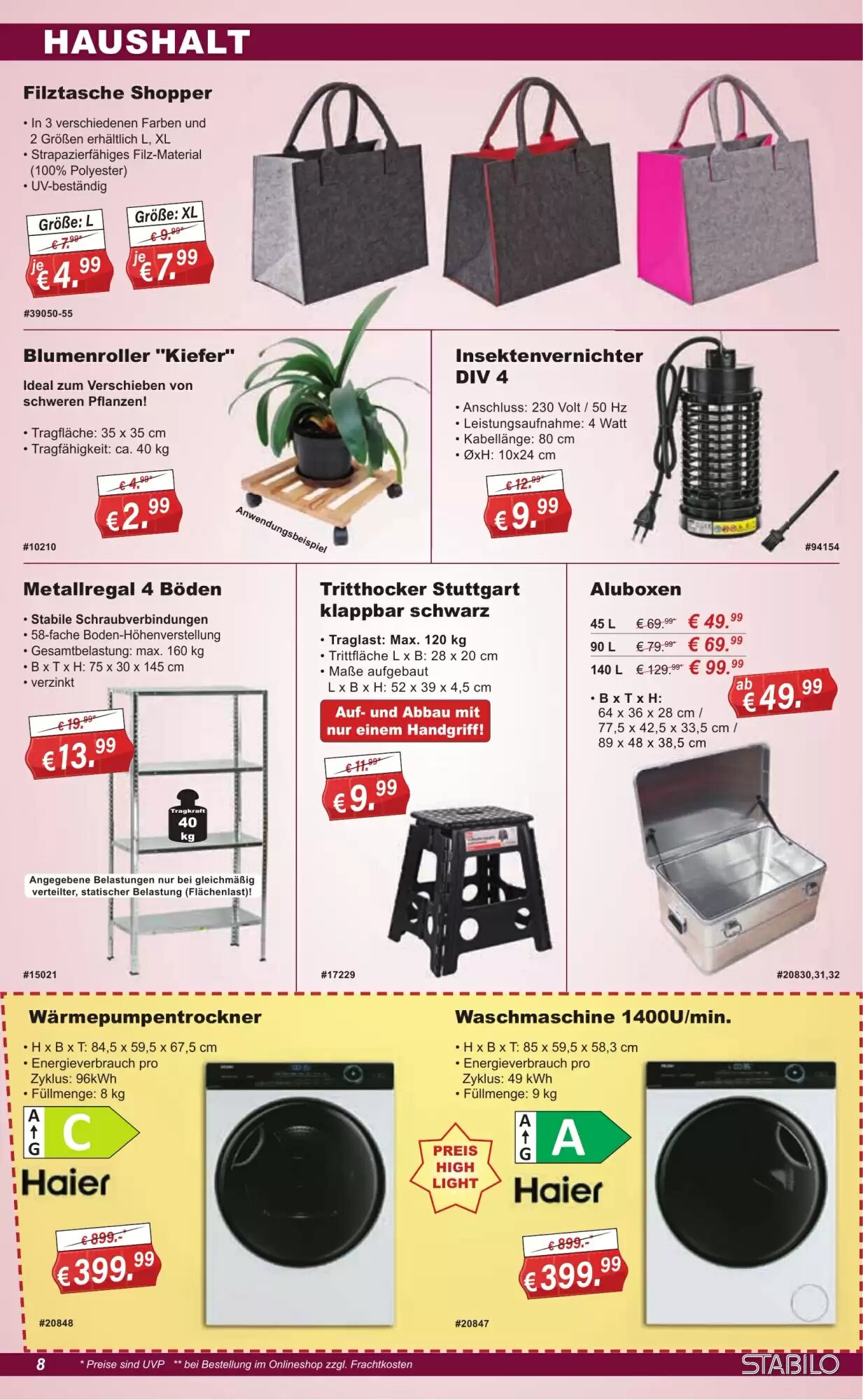 Stabilo Fachmarkt Prospekt (ab 03.06.2026) zum Blättern - Seite 8