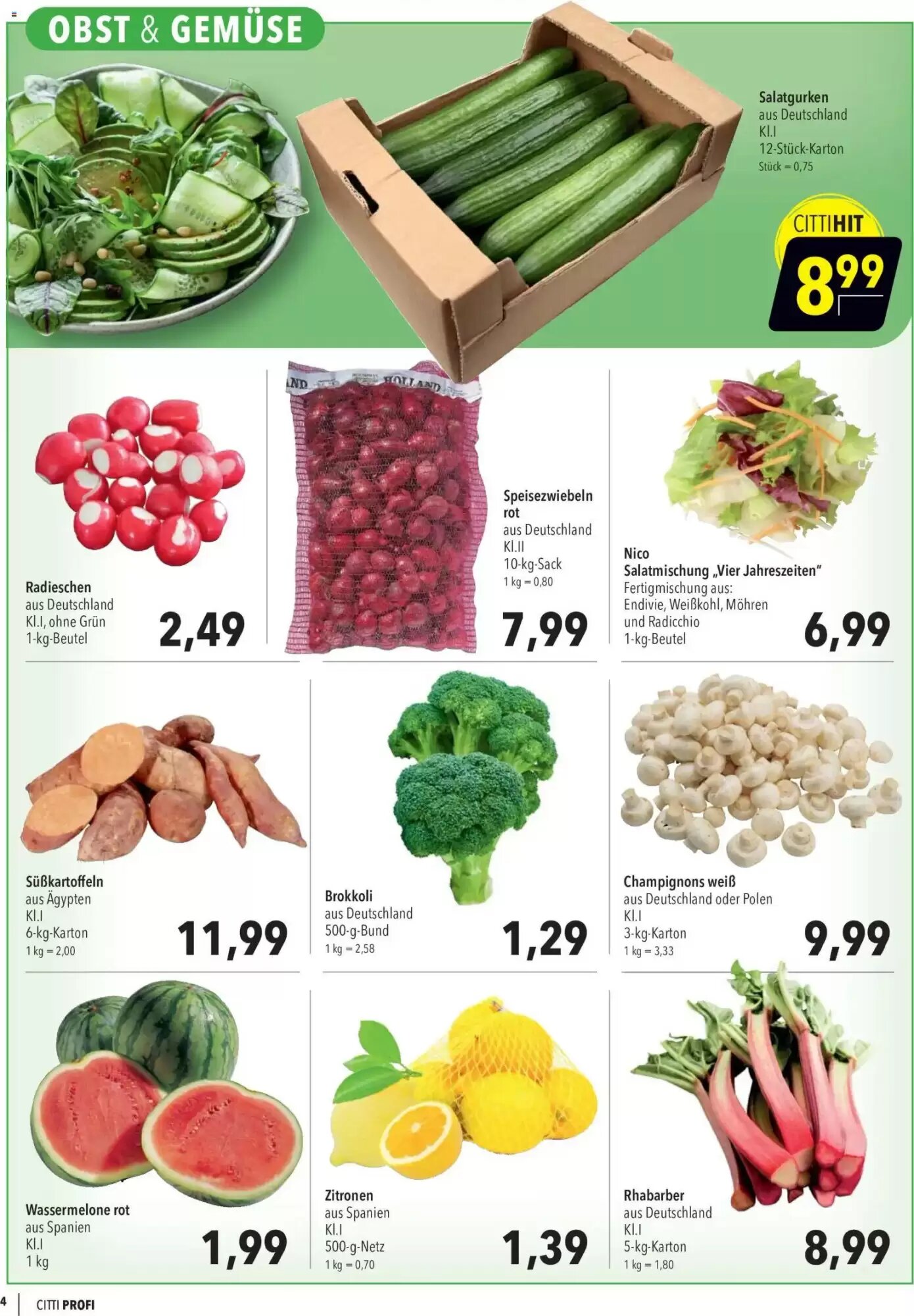 CITTI Markt Prospekt (ab 03.06.2026) zum Blättern - Seite 4