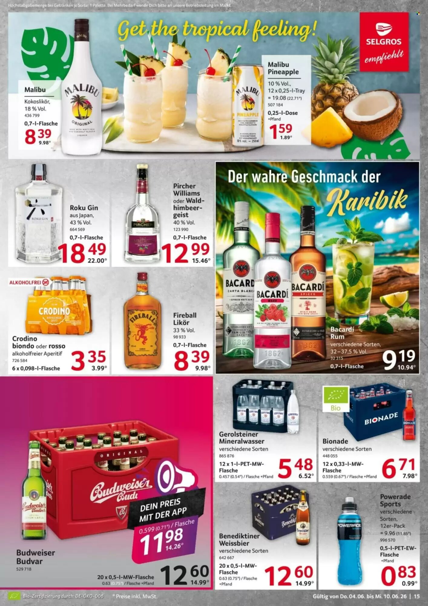 Selgros Prospekt (ab 04.06.2026) zum Blättern - Seite 15