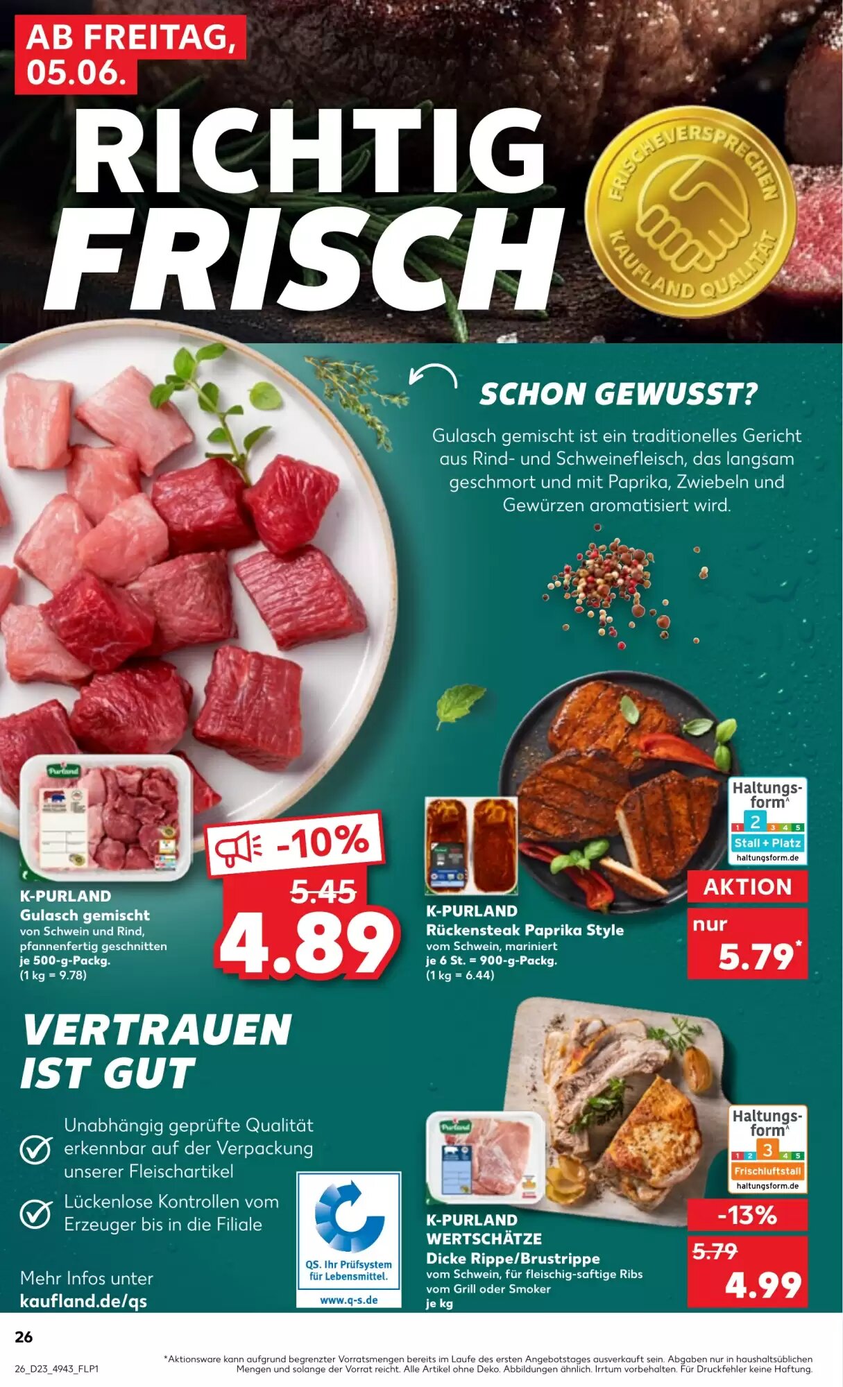 Kaufland Prospekt (ab 04.06.2026) zum Blättern - Seite 26
