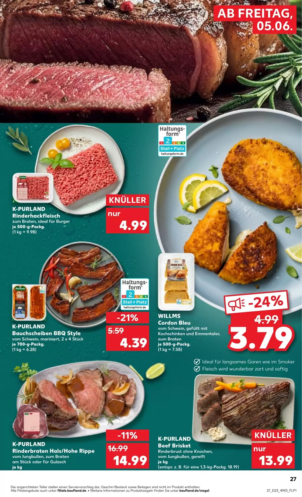 Kaufland Prospekt (ab 04.06.2026) zum Blättern - Seite 27