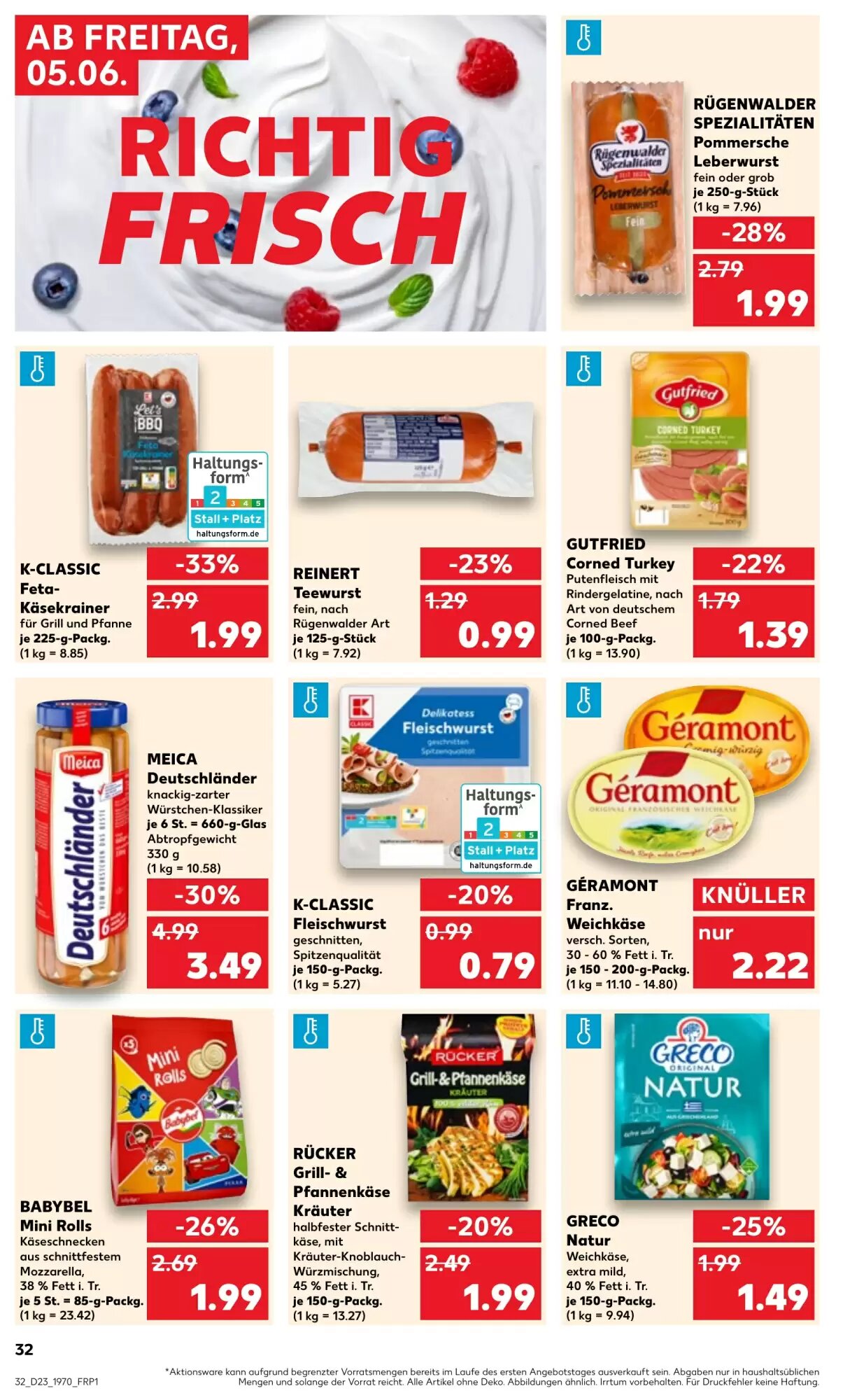 Kaufland Prospekt (ab 04.06.2026) zum Blättern - Seite 32