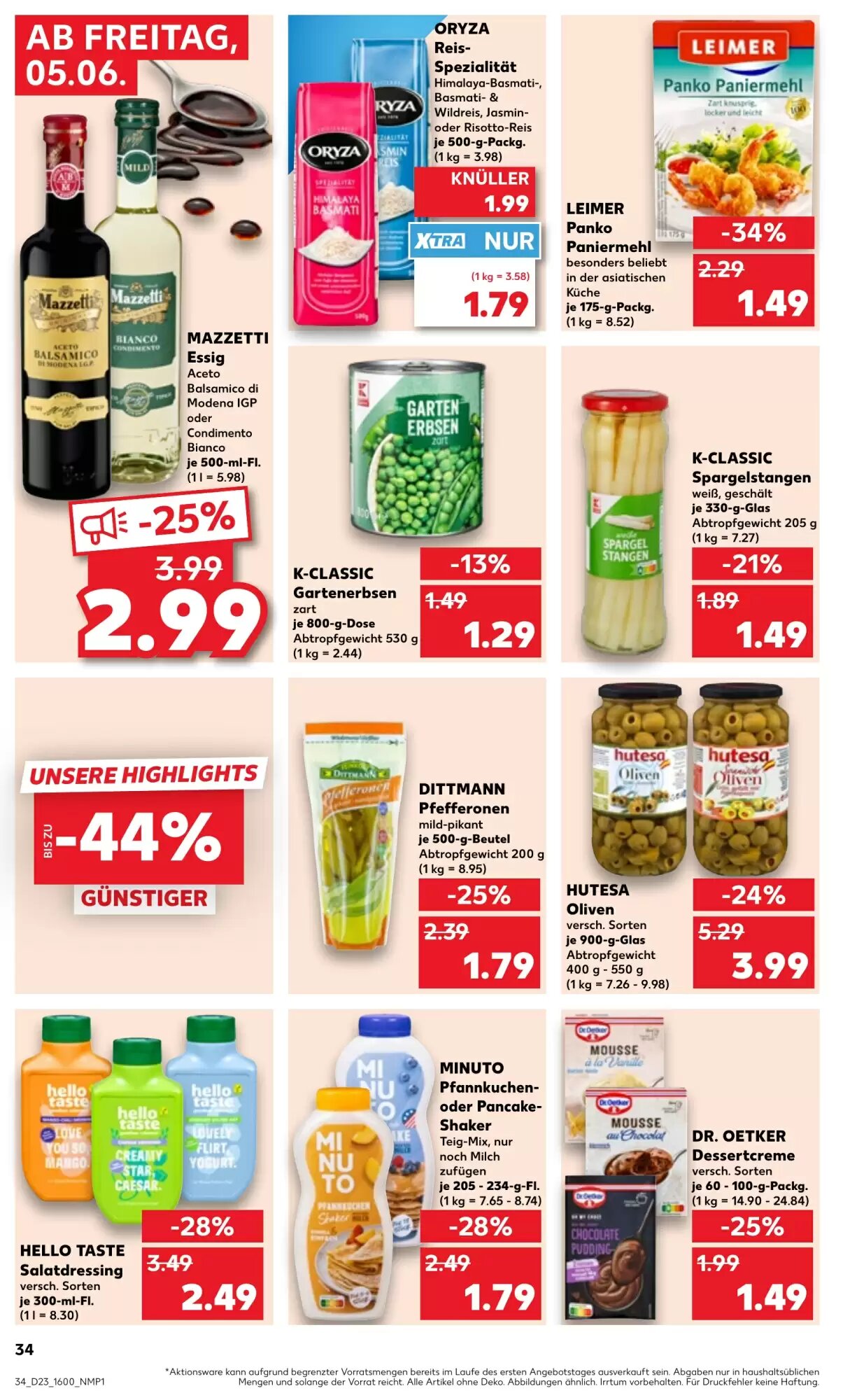 Kaufland Prospekt (ab 04.06.2026) zum Blättern - Seite 34
