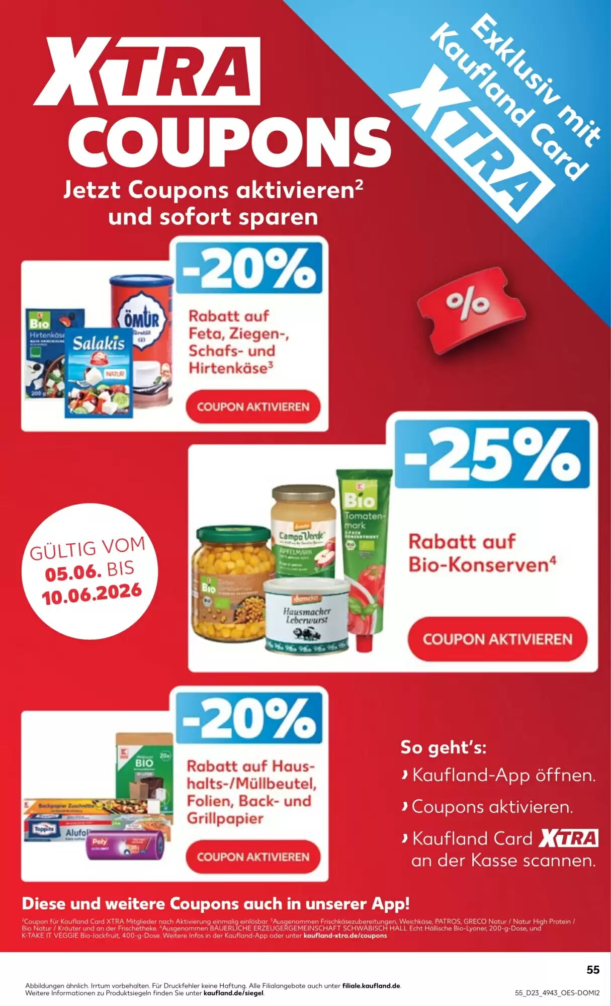 Kaufland Prospekt (ab 04.06.2026) zum Blättern - Seite 55