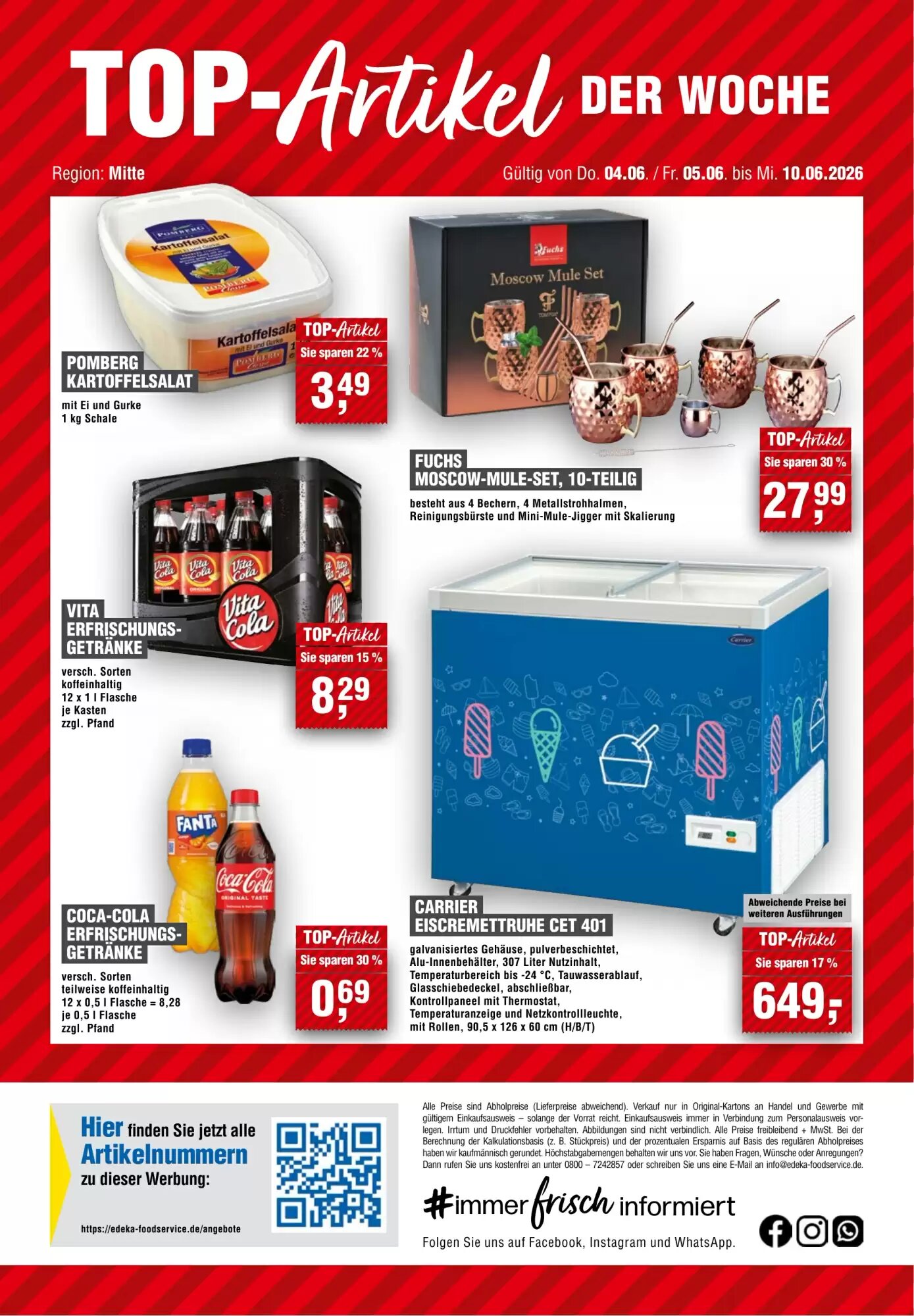EDEKA Foodservice Prospekt (ab 05.06.2026) zum Blättern - Seite 14