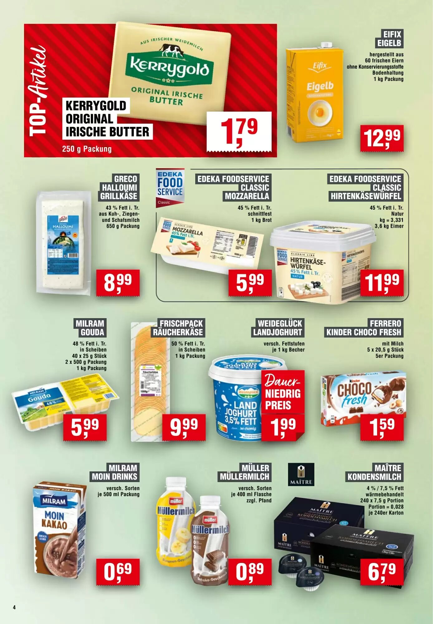 EDEKA Foodservice Prospekt (ab 05.06.2026) zum Blättern - Seite 4