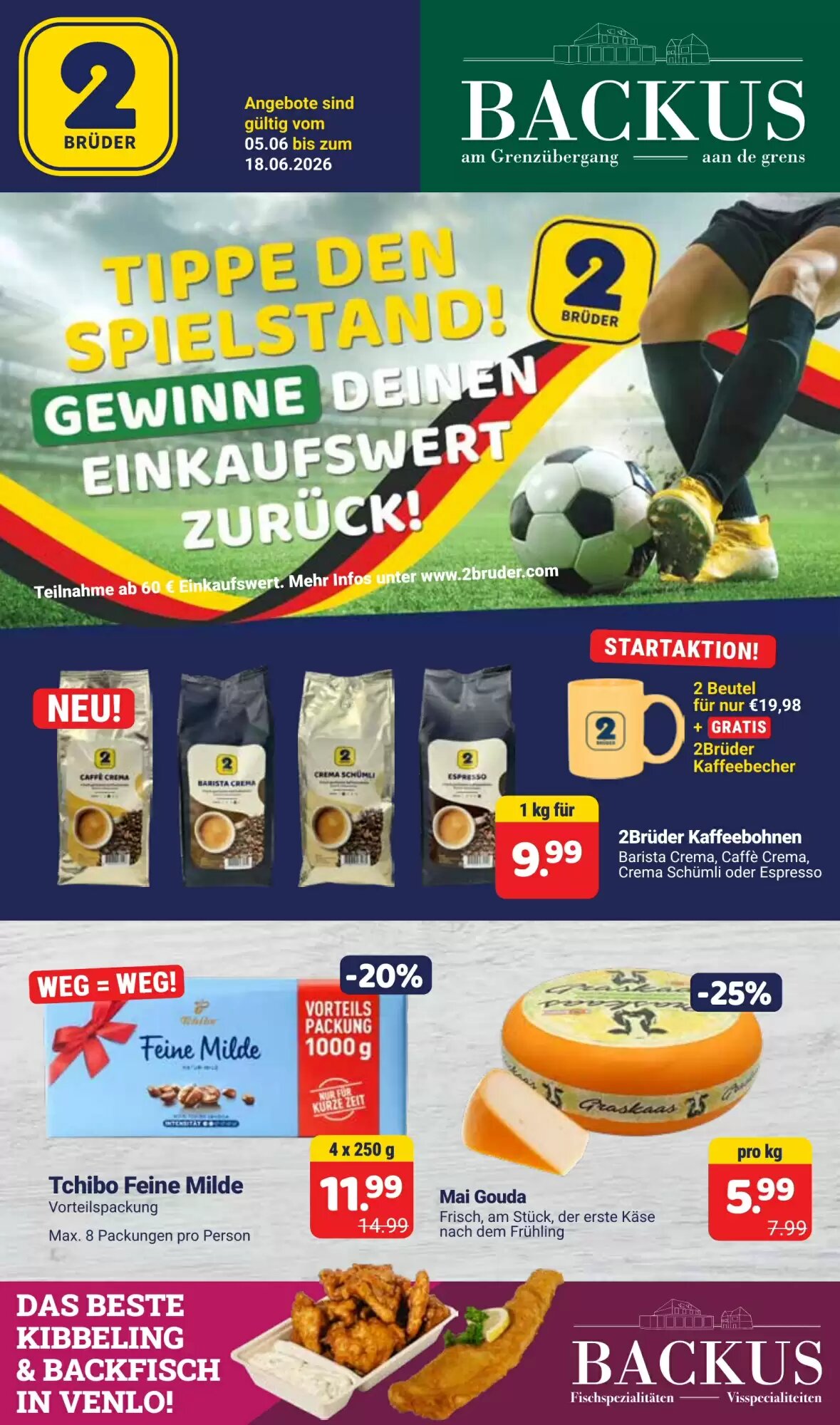 2Brüder Prospekt (ab 05.06.2026) zum Blättern - Seite 1