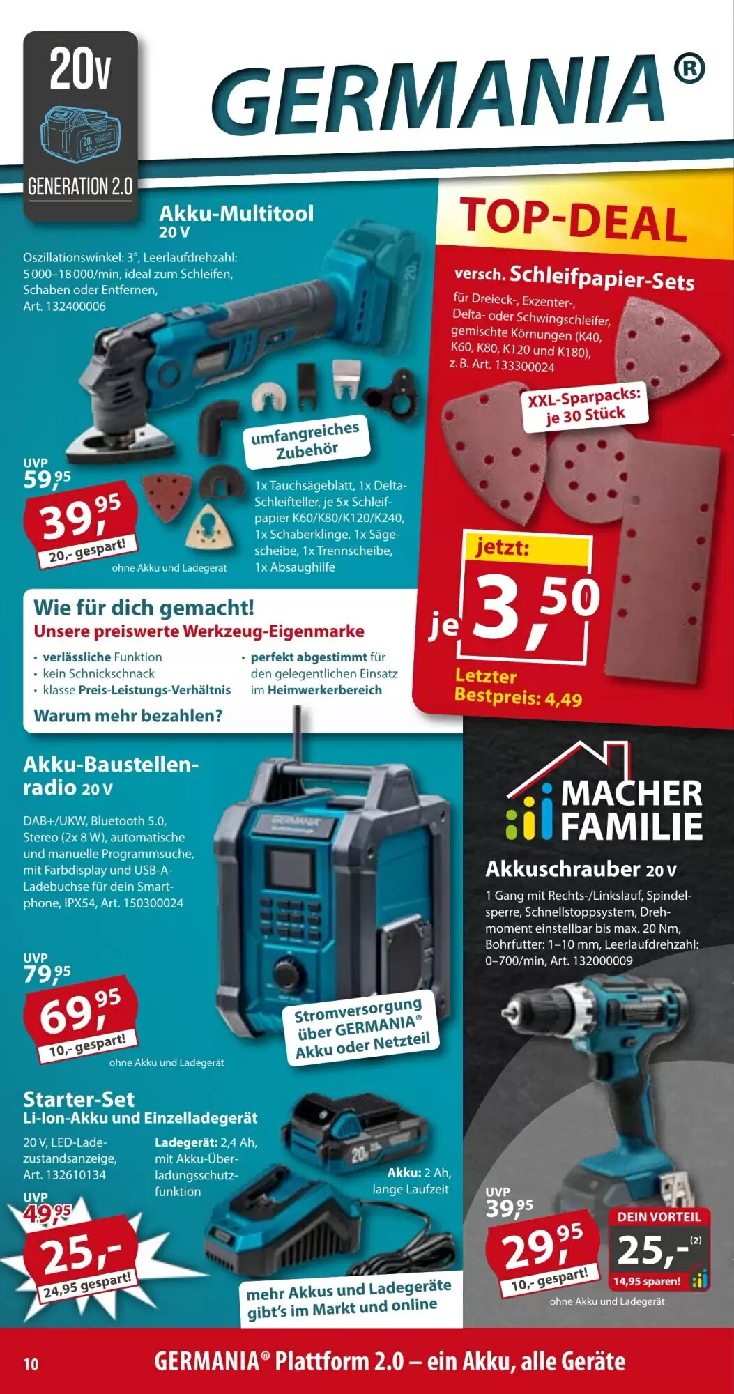 Sonderpreis Baumarkt Prospekt (ab 06.06.2026) zum Blättern - Seite 10