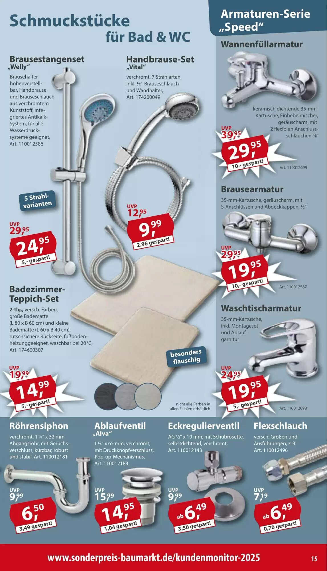 Sonderpreis Baumarkt Prospekt (ab 06.06.2026) zum Blättern - Seite 15