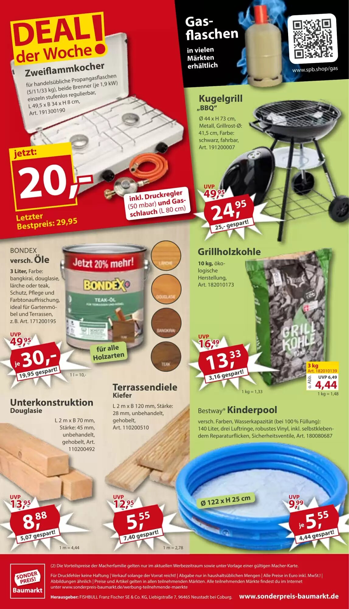 Sonderpreis Baumarkt Prospekt (ab 06.06.2026) zum Blättern - Seite 20