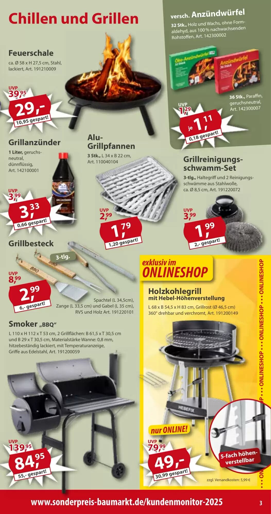 Sonderpreis Baumarkt Prospekt (ab 06.06.2026) zum Blättern - Seite 3