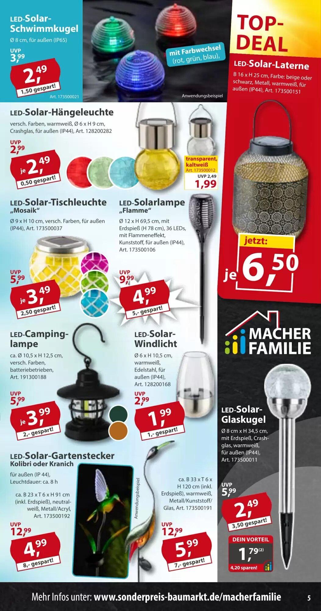 Sonderpreis Baumarkt Prospekt (ab 06.06.2026) zum Blättern - Seite 5