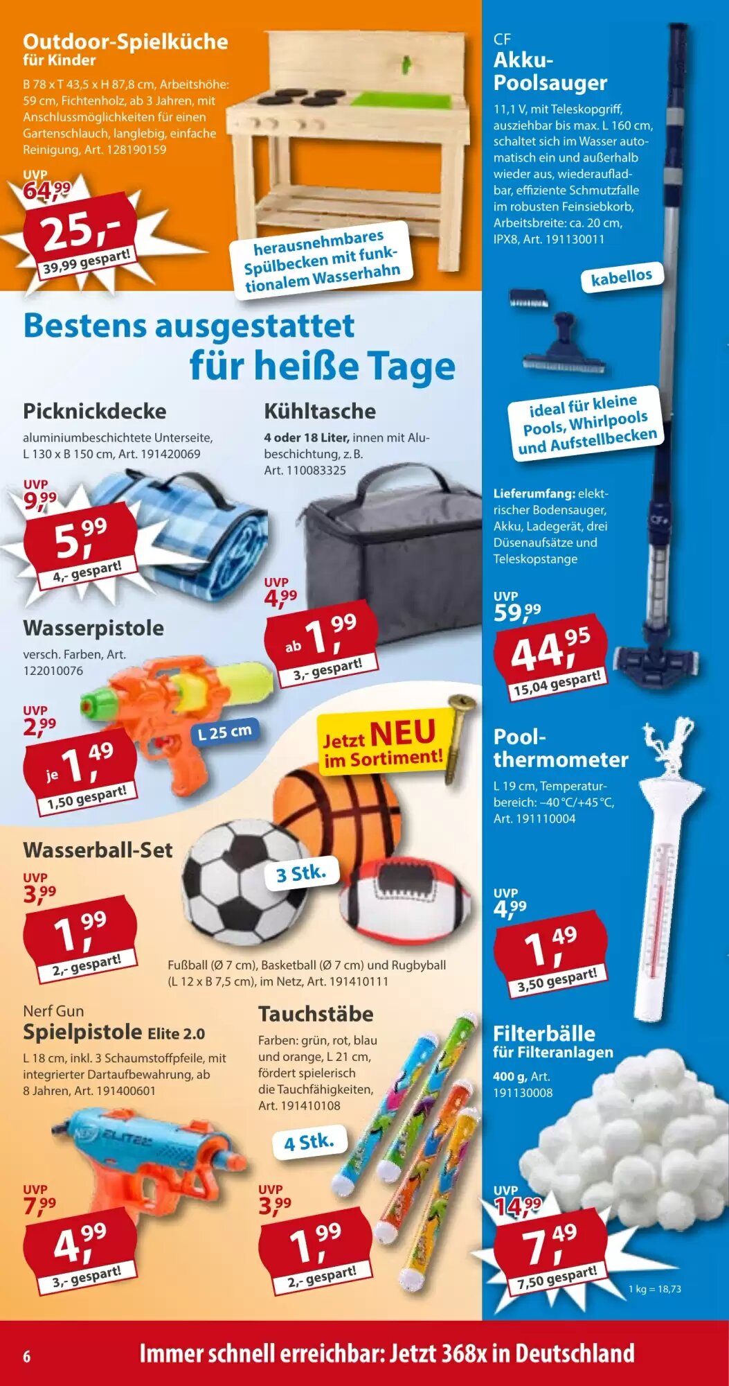 Sonderpreis Baumarkt Prospekt (ab 06.06.2026) zum Blättern - Seite 6