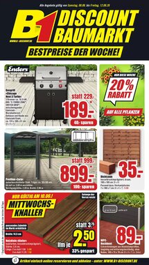B1 Discount Baumarkt Prospekt (ab 06.06.2026) zum Blättern
