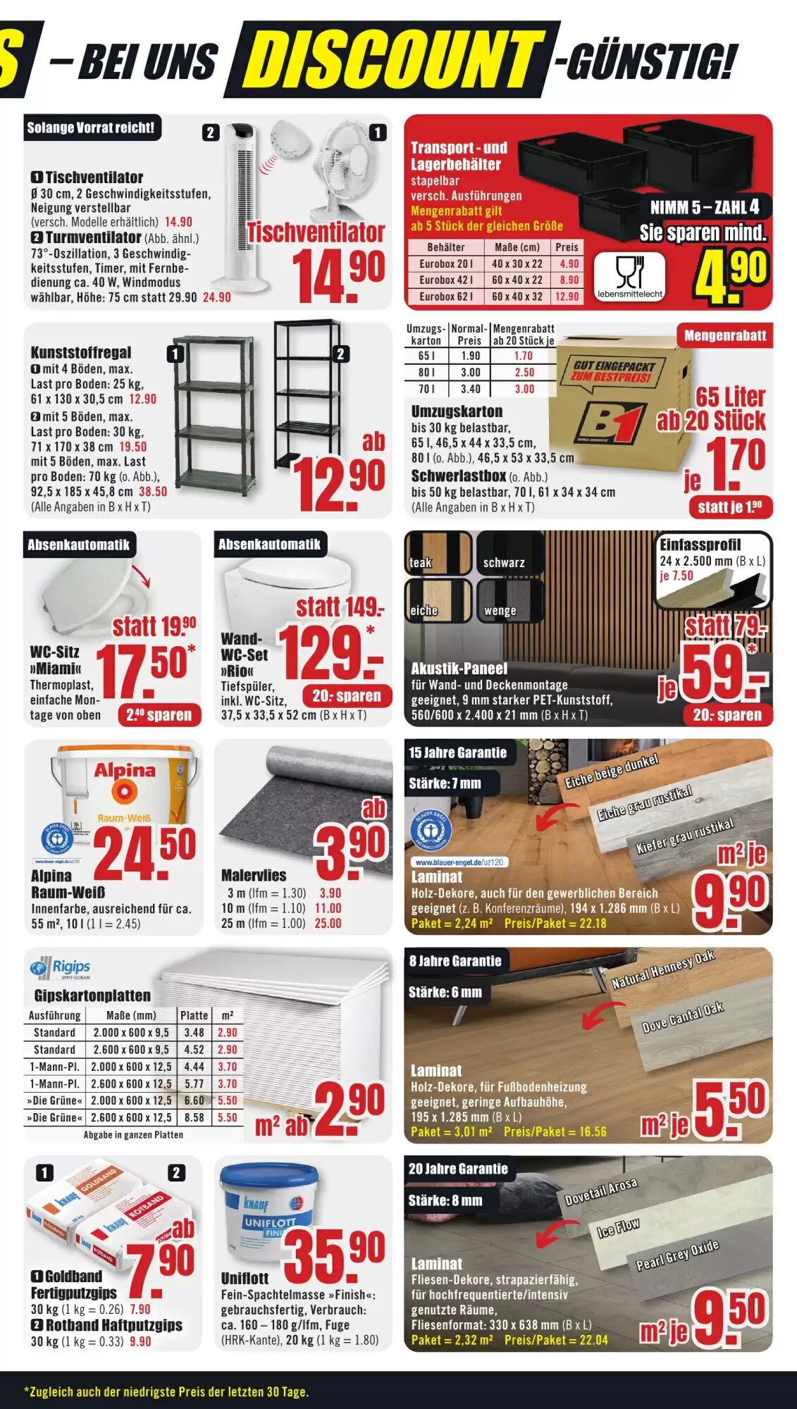 B1 Discount Baumarkt Prospekt (ab 06.06.2026) zum Blättern - Seite 7