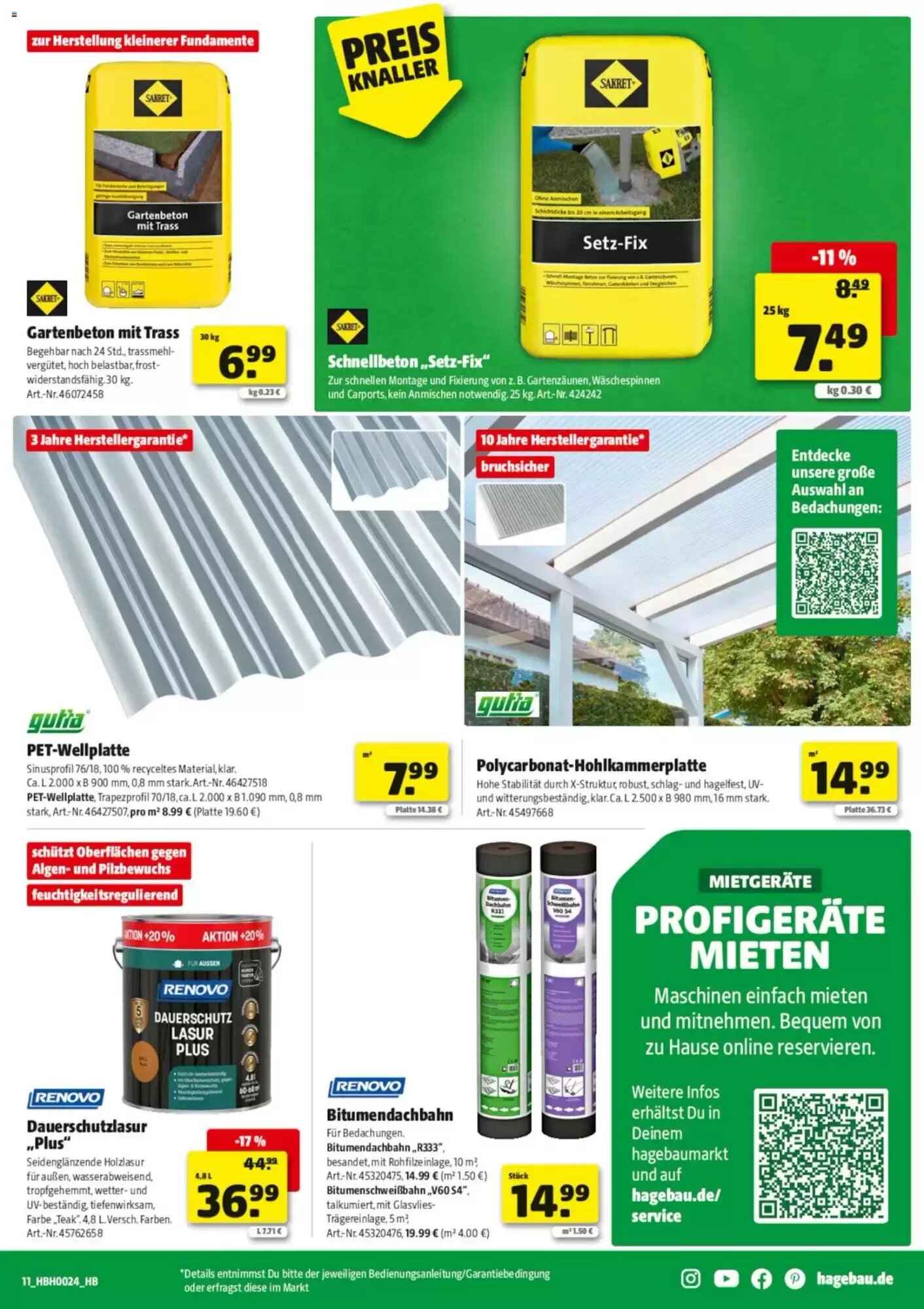 Hagebau Prospekt (ab 06.06.2026) zum Blättern - Seite 11