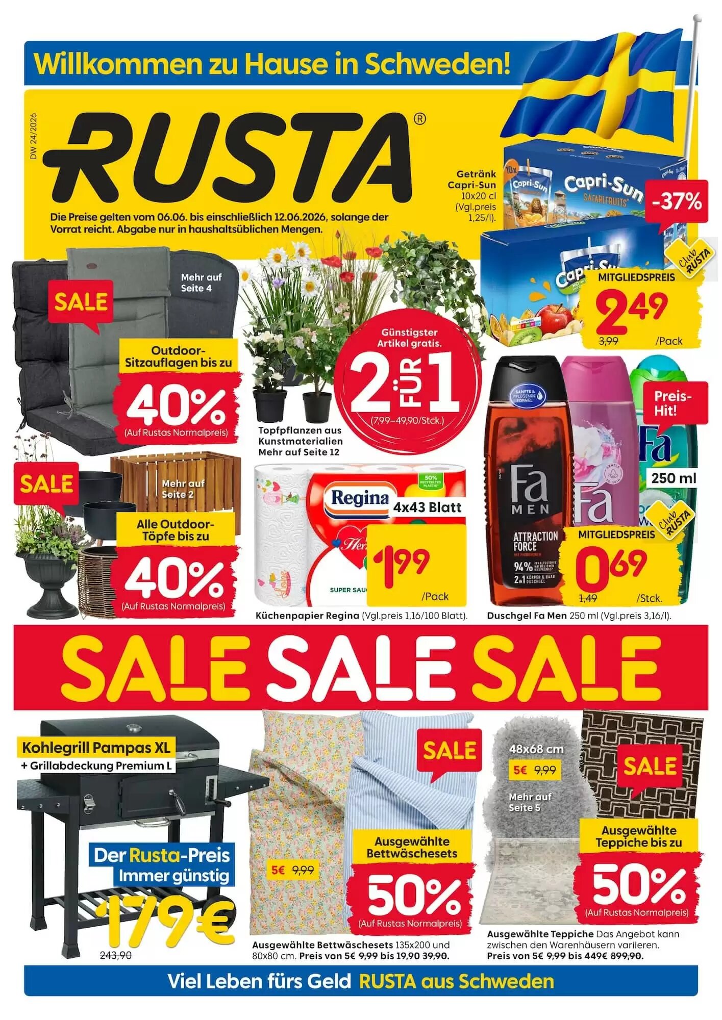 Rusta Prospekt (ab 06.06.2026) zum Blättern - Seite 1