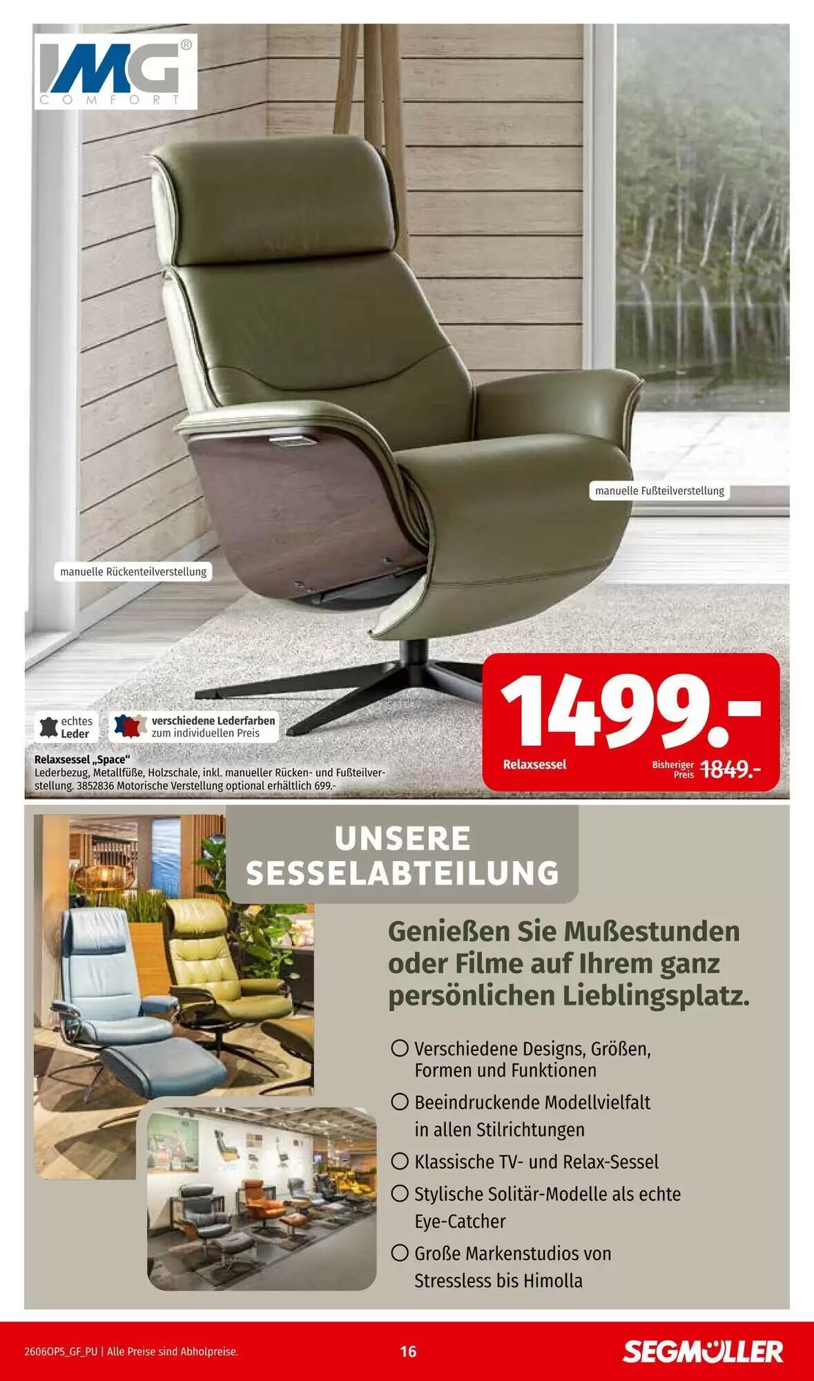 Segmüller Prospekt (ab 06.06.2026) zum Blättern - Seite 16