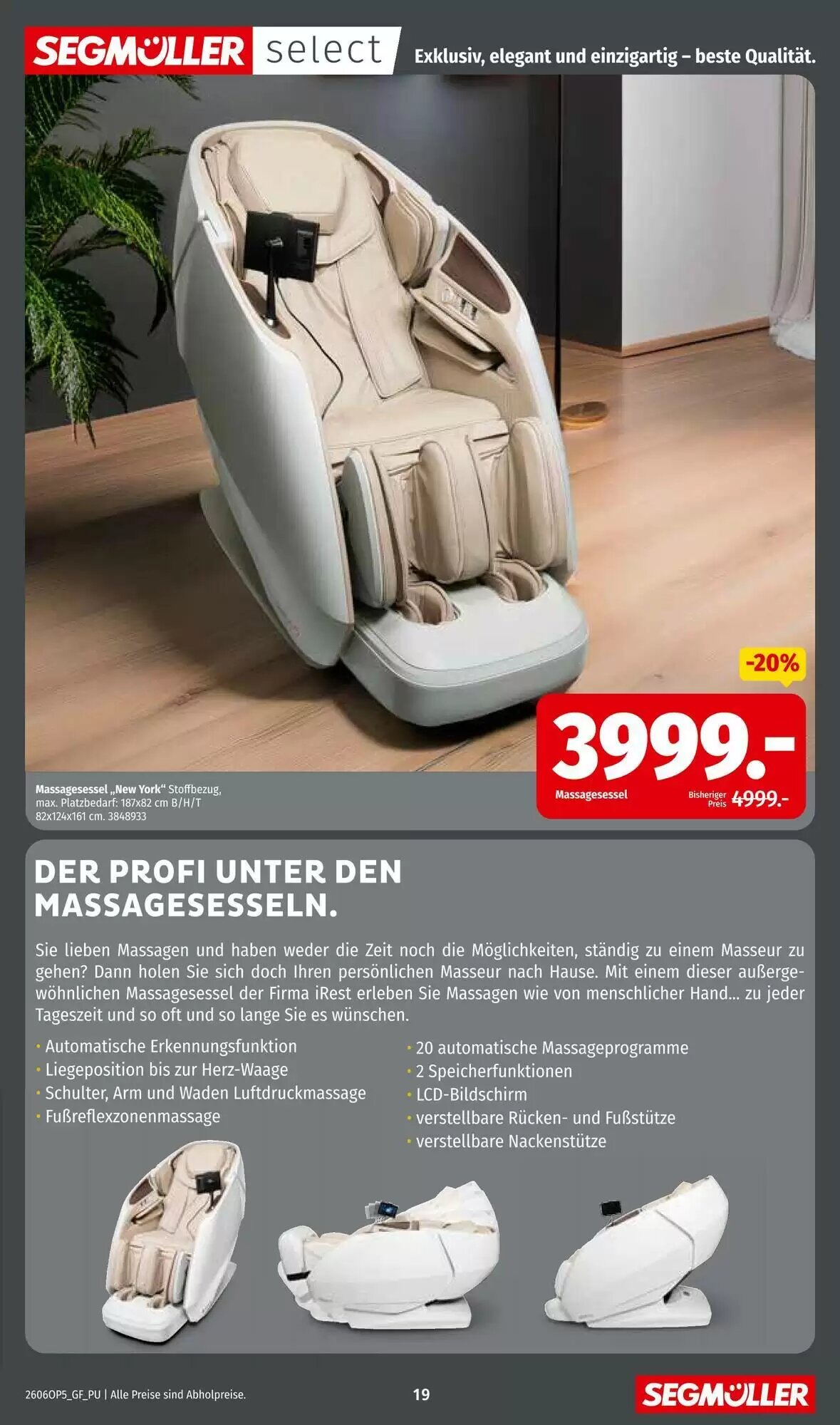 Segmüller Prospekt (ab 06.06.2026) zum Blättern - Seite 19