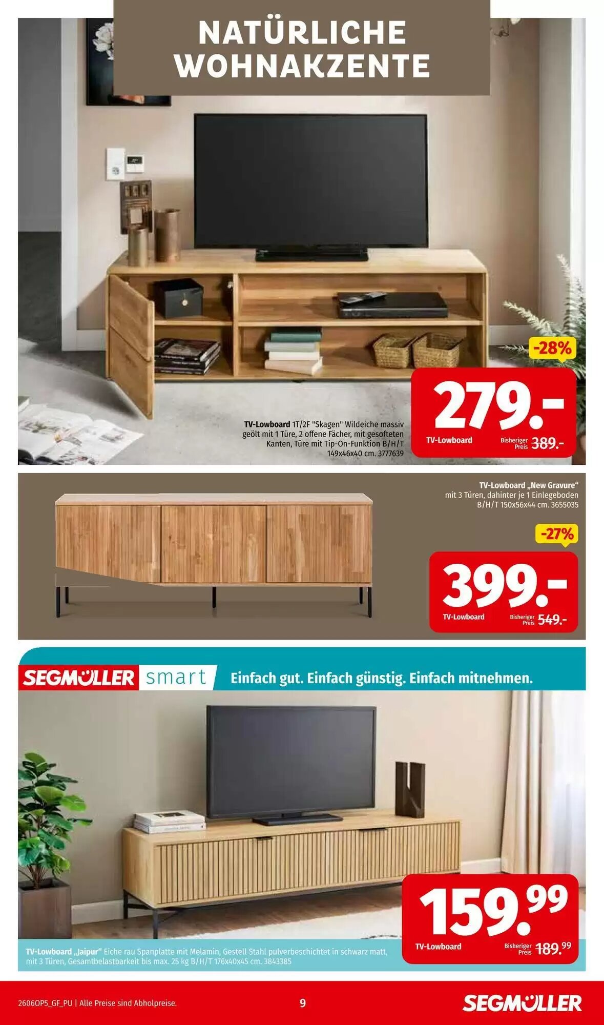 Segmüller Prospekt (ab 06.06.2026) zum Blättern - Seite 9