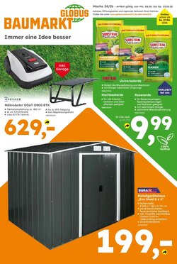 Globus Baumarkt Prospekt (ab 07.06.2026) zum Blättern