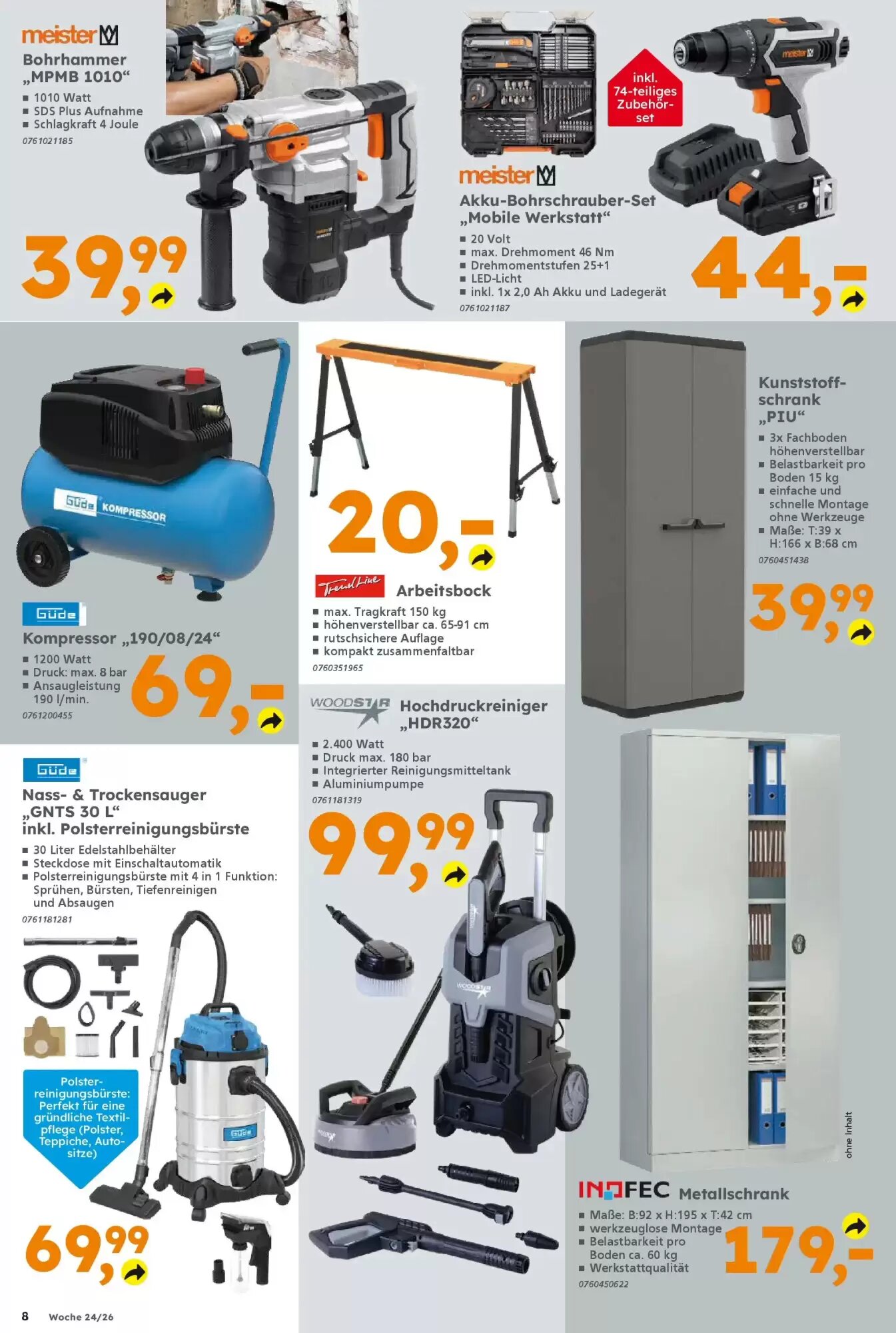 Globus Baumarkt Prospekt (ab 07.06.2026) zum Blättern - Seite 8