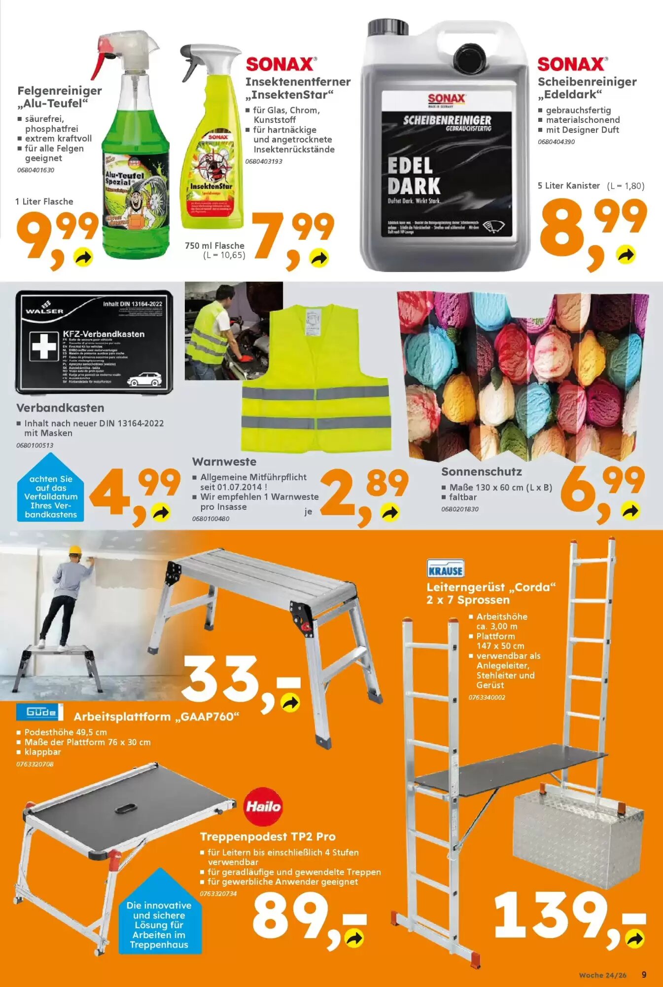 Globus Baumarkt Prospekt (ab 07.06.2026) zum Blättern - Seite 9