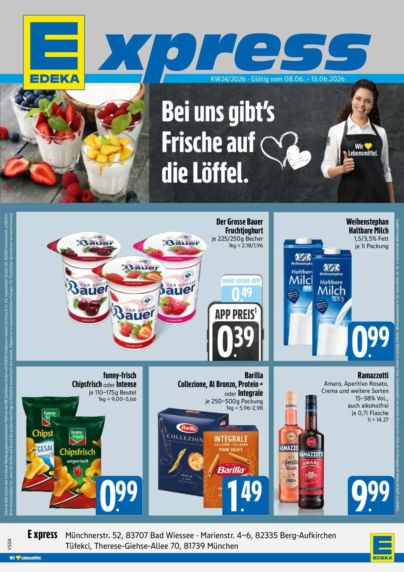 Edeka Xpress Prospekt (ab 07.06.2026) zum Blättern - Seite 1