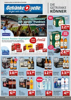 Getränke Quelle Prospekt (ab 07.06.2026) zum Blättern