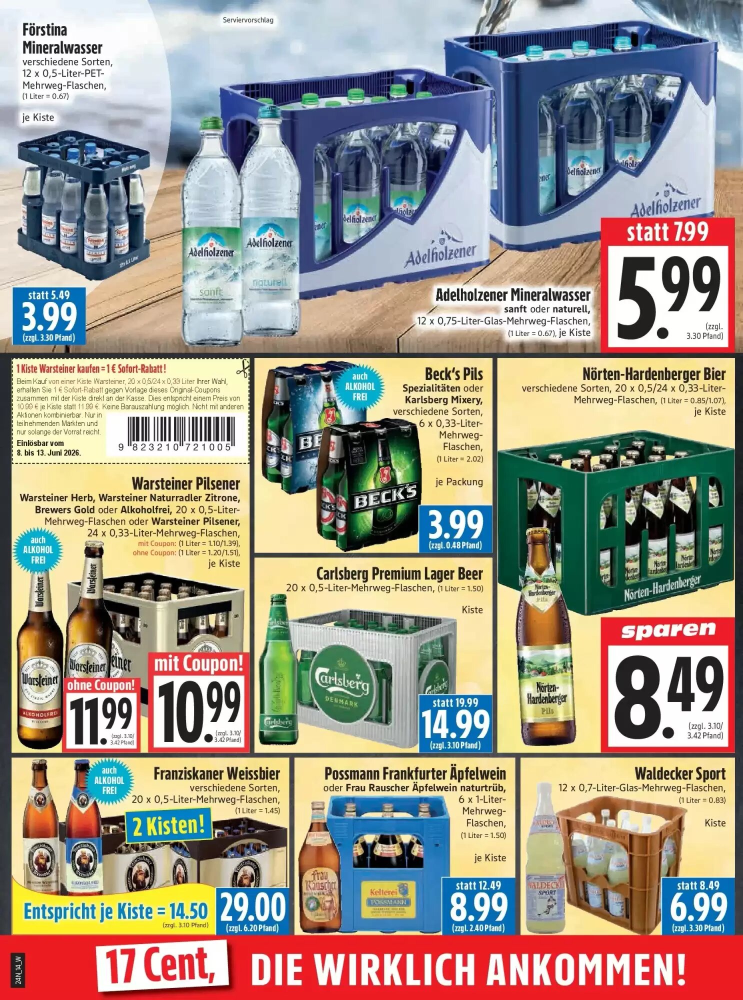 EDEKA Hahner Prospekt (ab 07.06.2026) zum Blättern - Seite 16