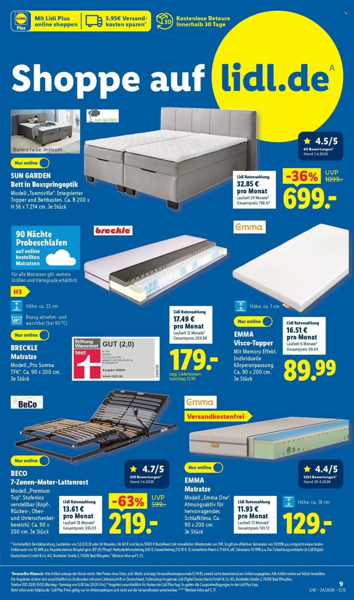 Lidl Prospekt (ab 08.06.2026) zum Blättern - Seite 15
