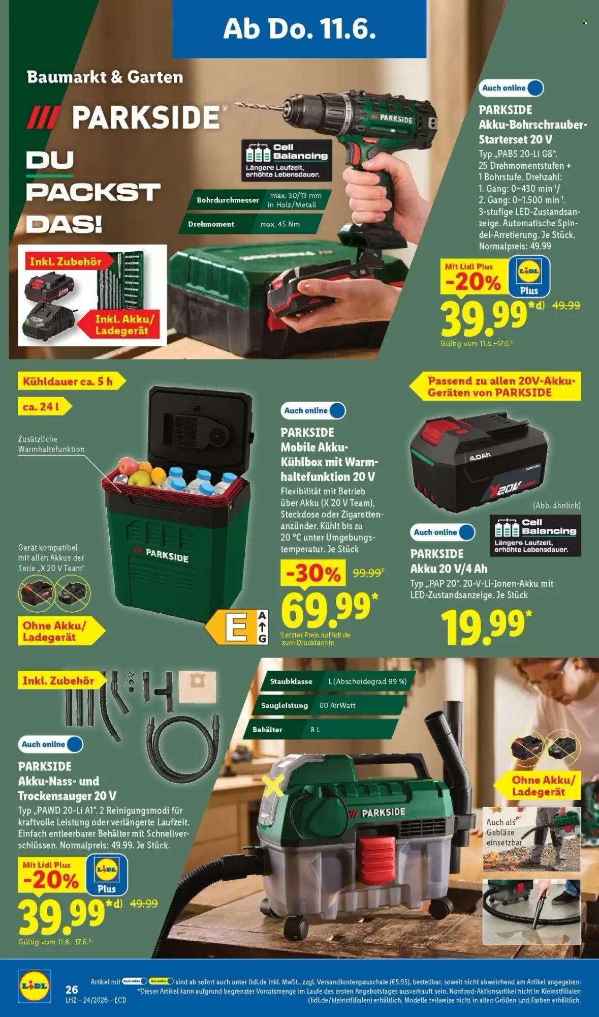 Lidl Prospekt (ab 08.06.2026) zum Blättern - Seite 20