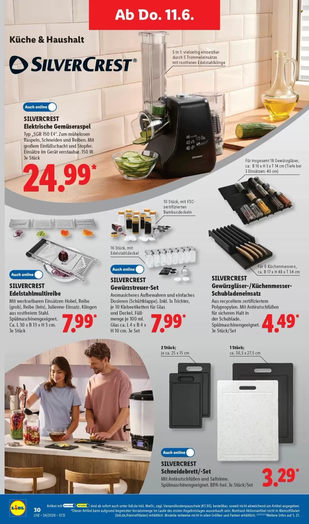 Lidl Prospekt (ab 08.06.2026) zum Blättern - Seite 30